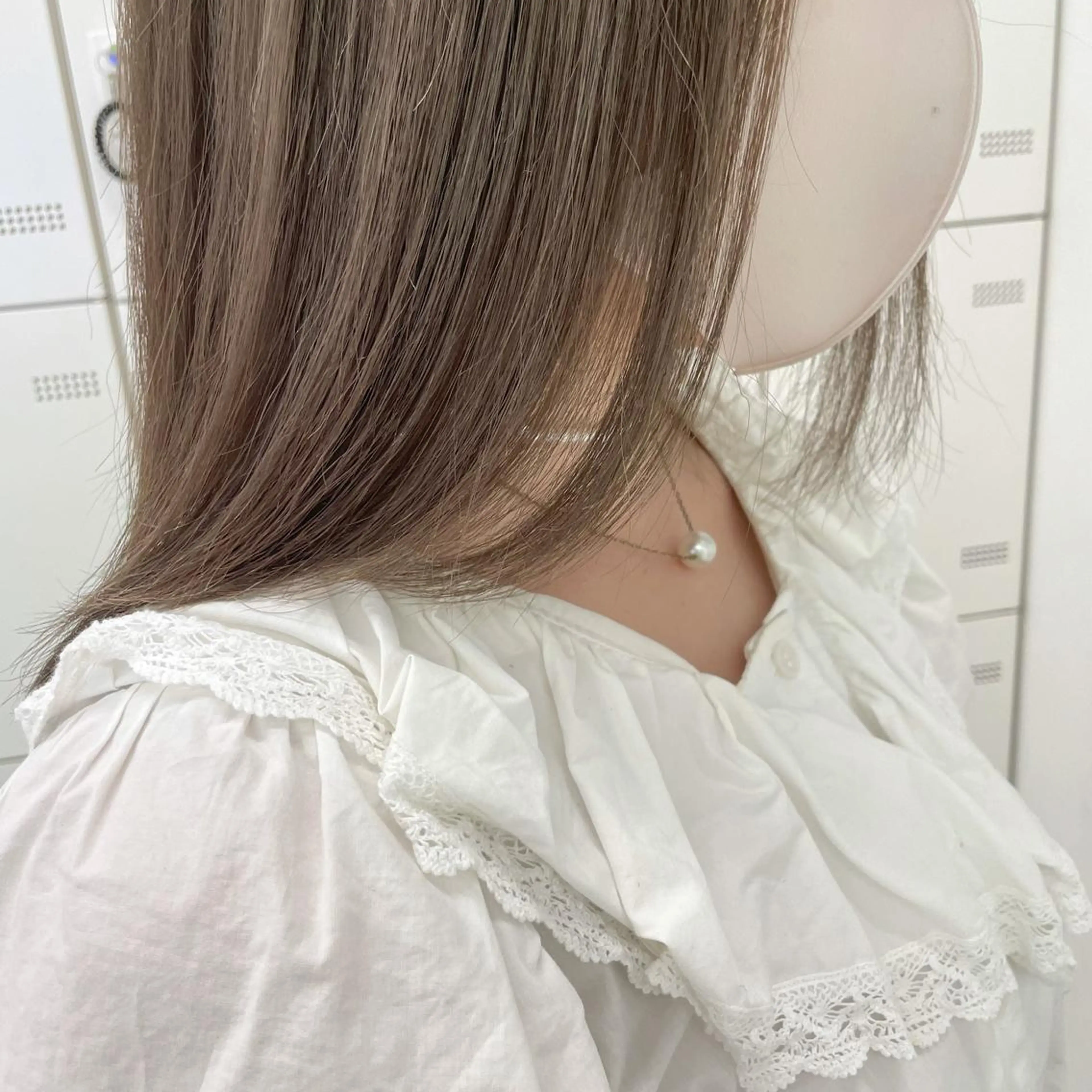 ミディアム カラー ヘアカラー 💗🤍透明感カラー 🤍💗kanonのヘアスタイル
