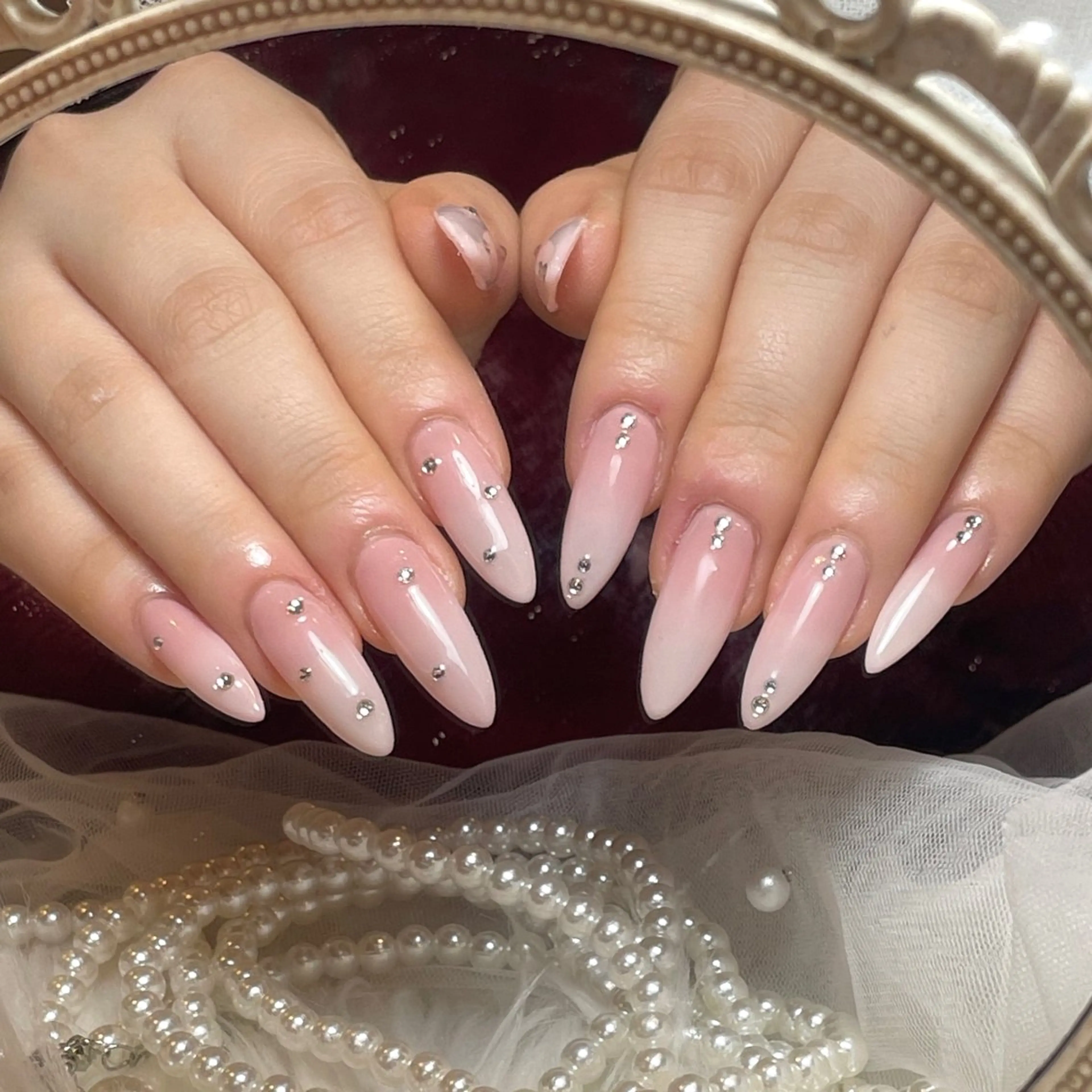 ネイル ハンドネイル nailsalon Moa【モア】所属・yurika 🌷.*･ﾟのネイルデザイン