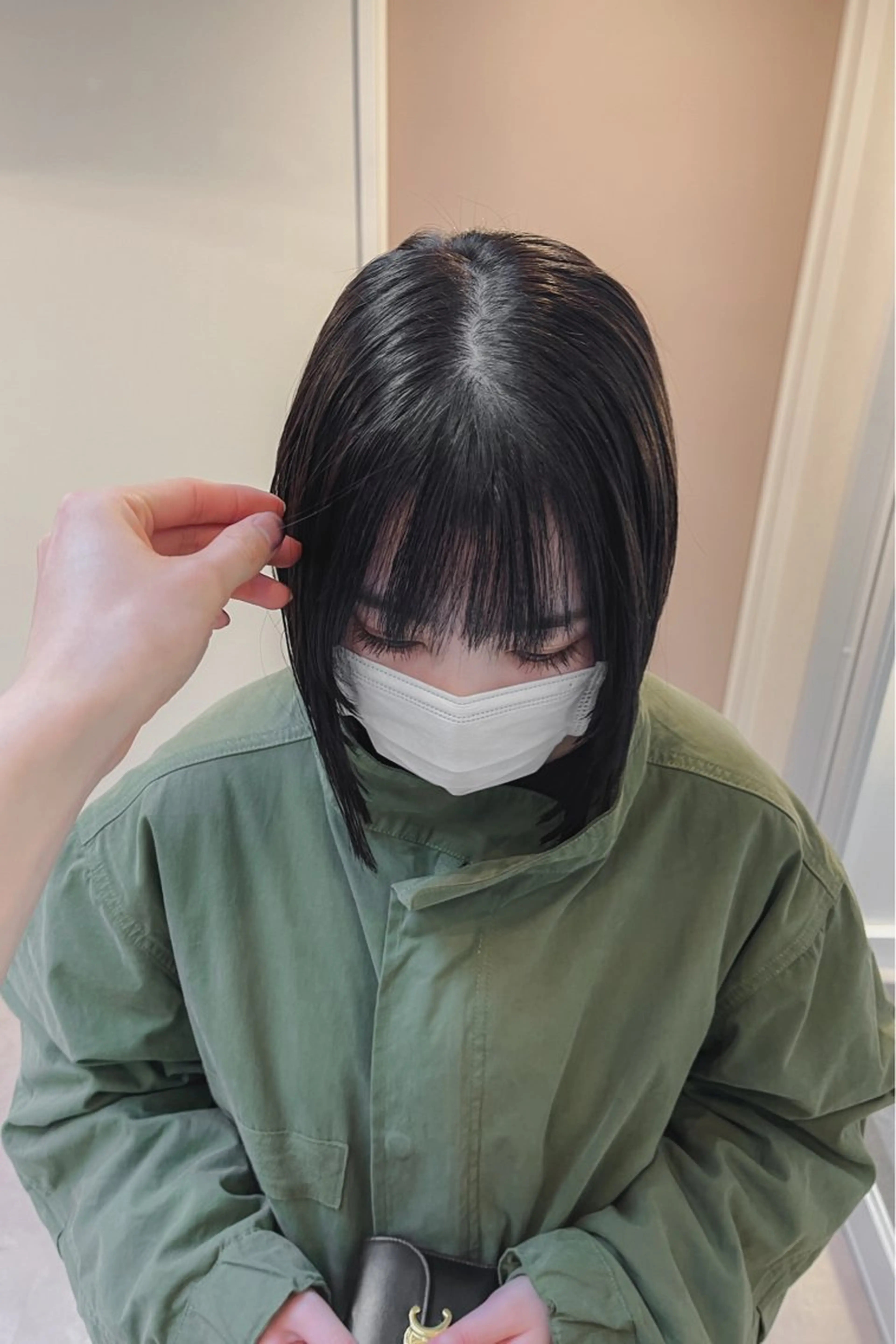 ショート カラー カット ヘアカラー トリートメント kyon.hair 韓国カットカラーのヘアスタイル