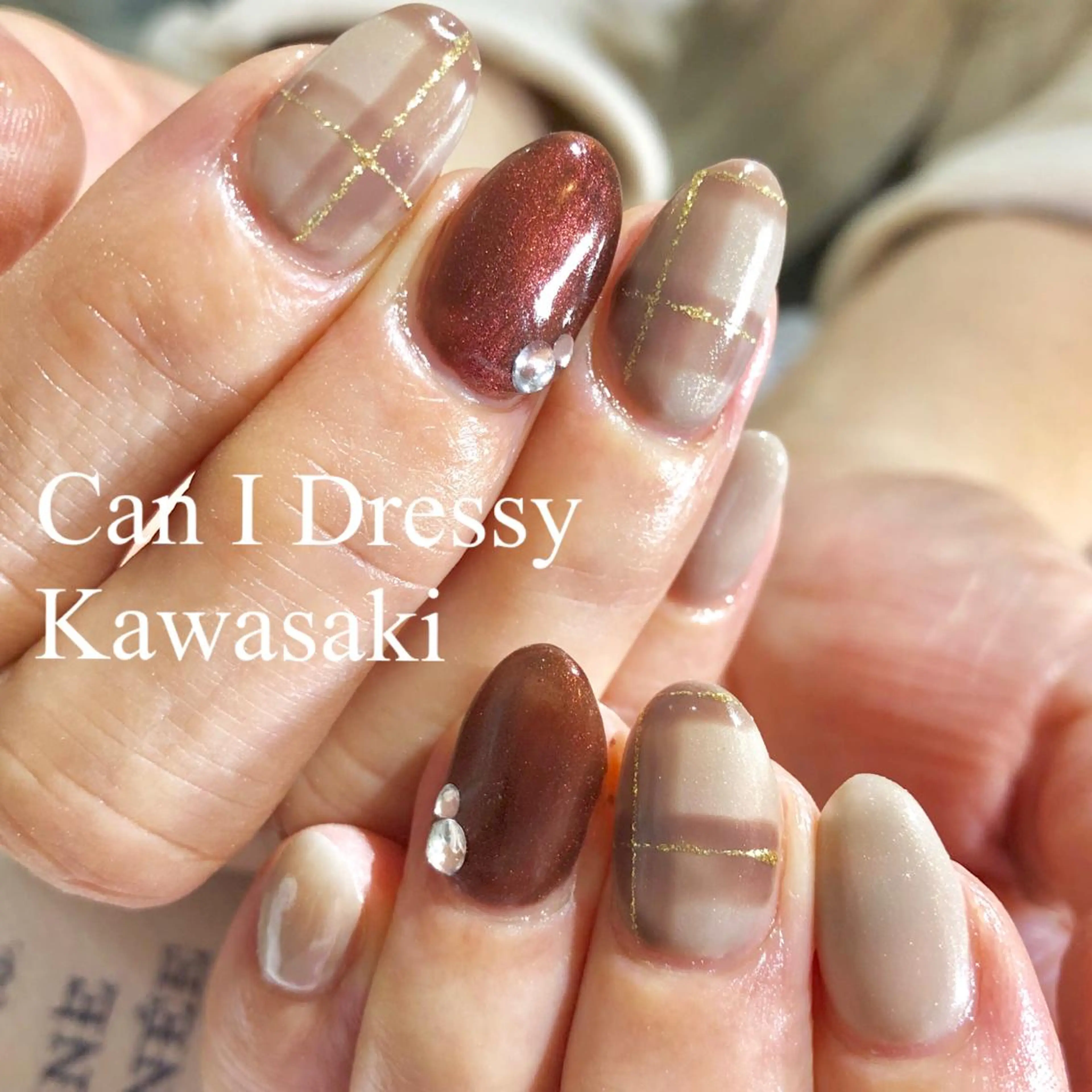 ネイル ハンドネイル Can I 川崎店 三島 久美子のネイルデザイン