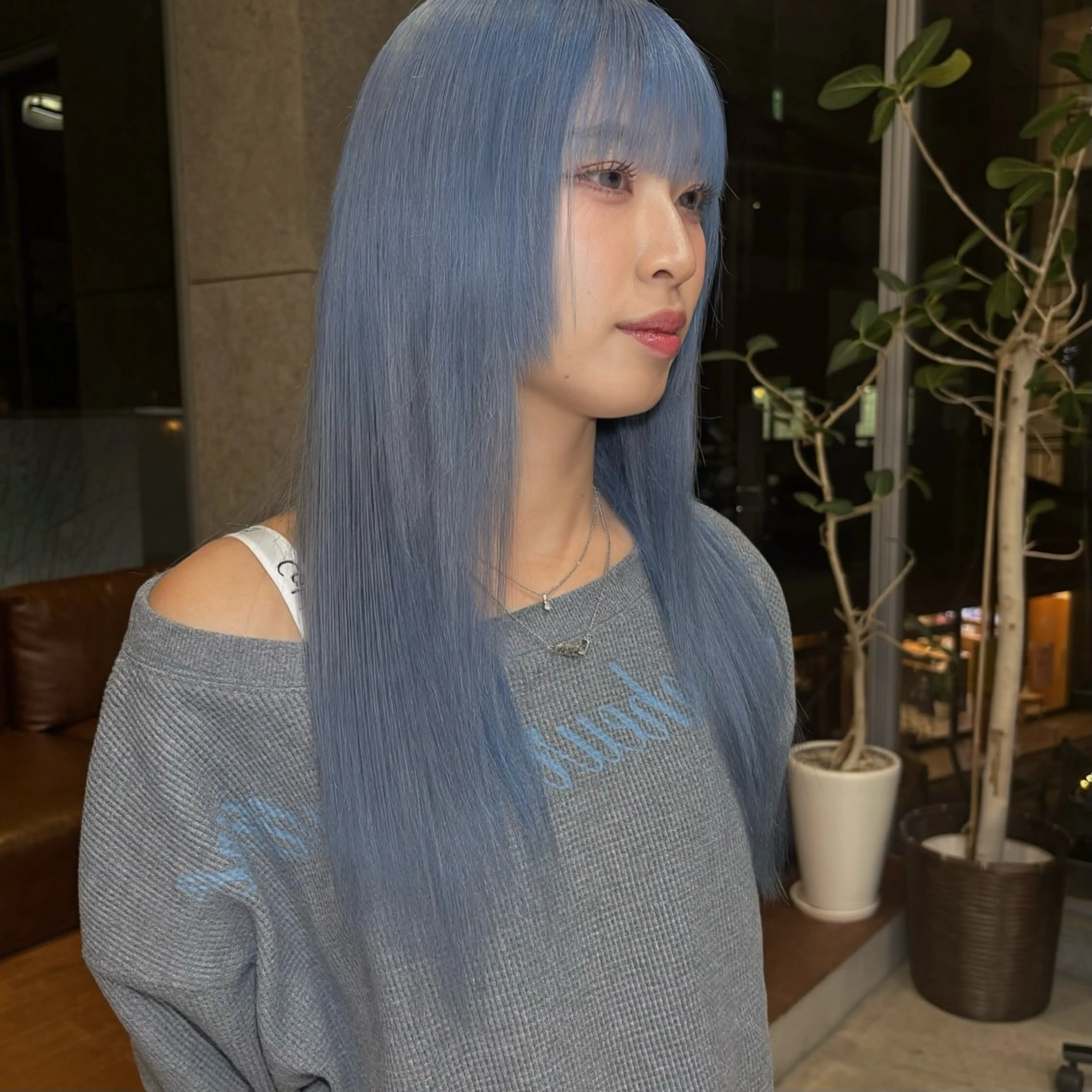 ロング カラー ヘアアレンジ ヘアカラー トリートメント 似合わせハイトーン 🩰/渡邉日向🕊のヘアスタイル