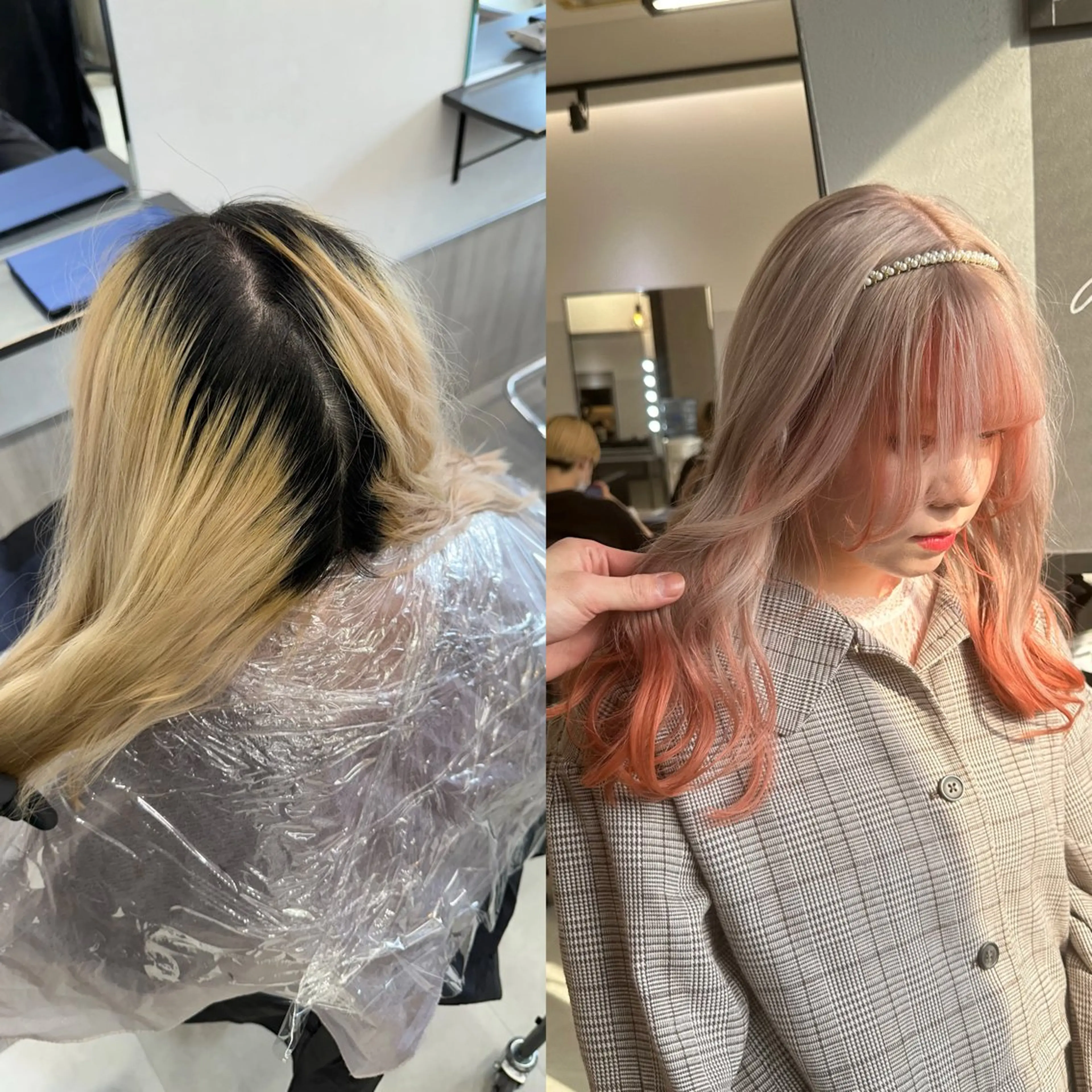 ミディアム カラー ヘアカラー トリートメント jill by gisel＿奥家のヘアスタイル