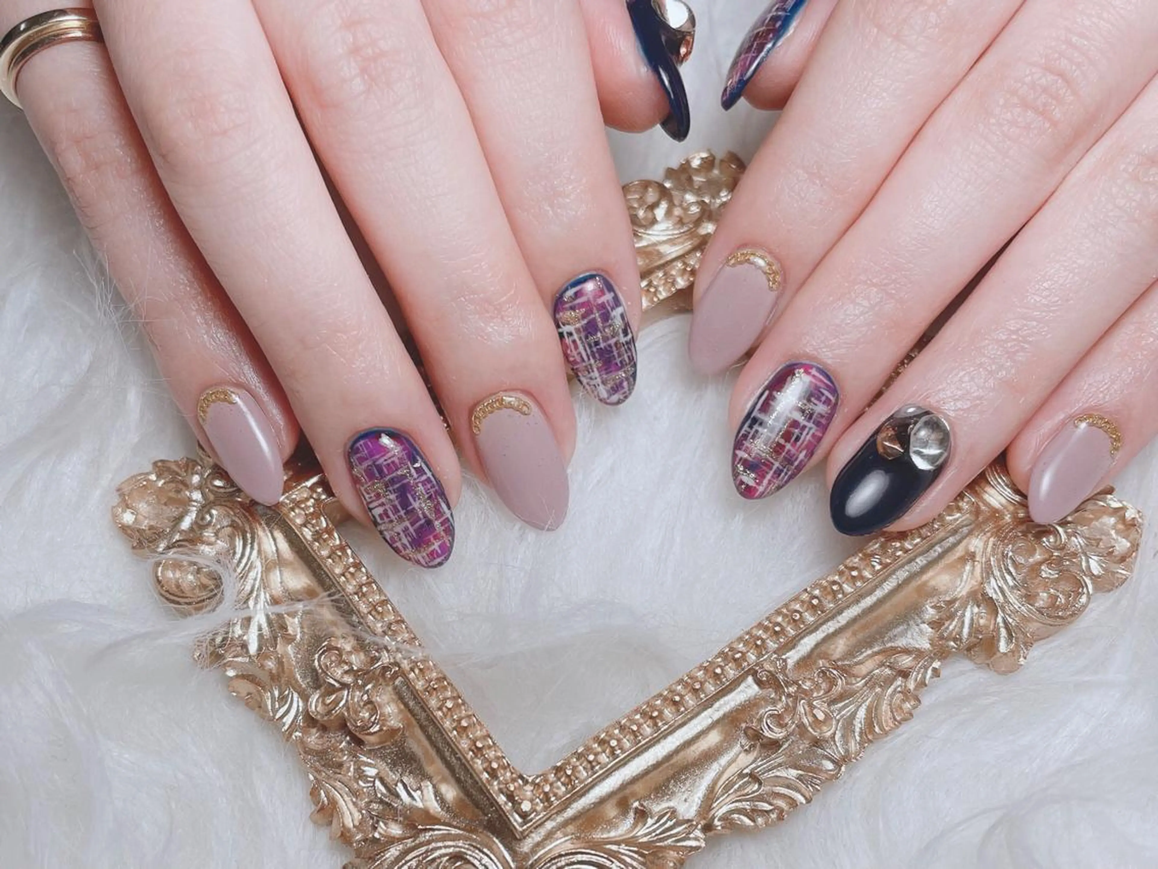 ネイル MiKi Nai池袋 長さだし得意のネイルデザイン