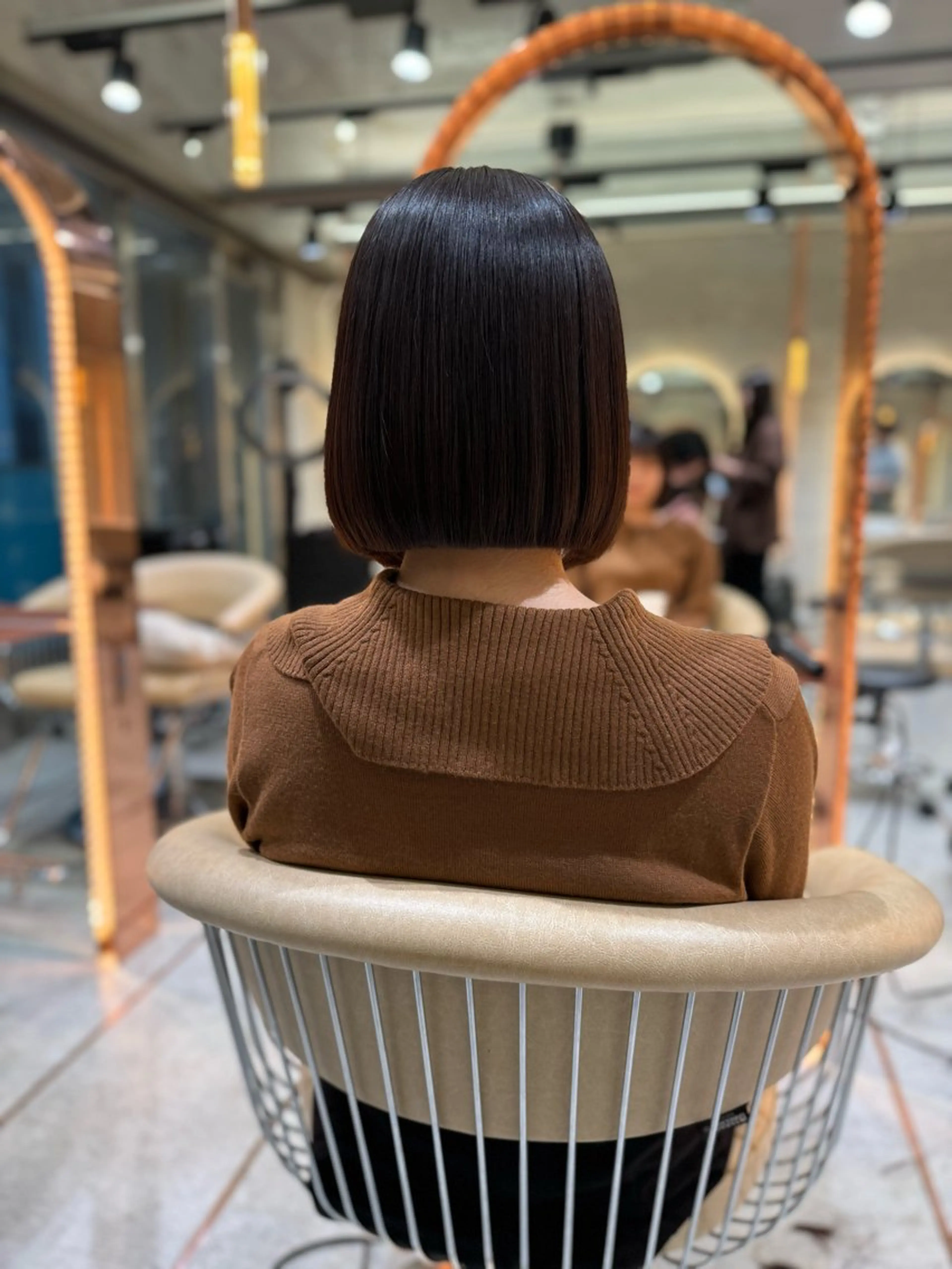 ショート カット ヘアカラー 縮毛矯正 トリートメント ‎🤍髪質改善‎🤍 ‎ViVIE🤍のヘアスタイル