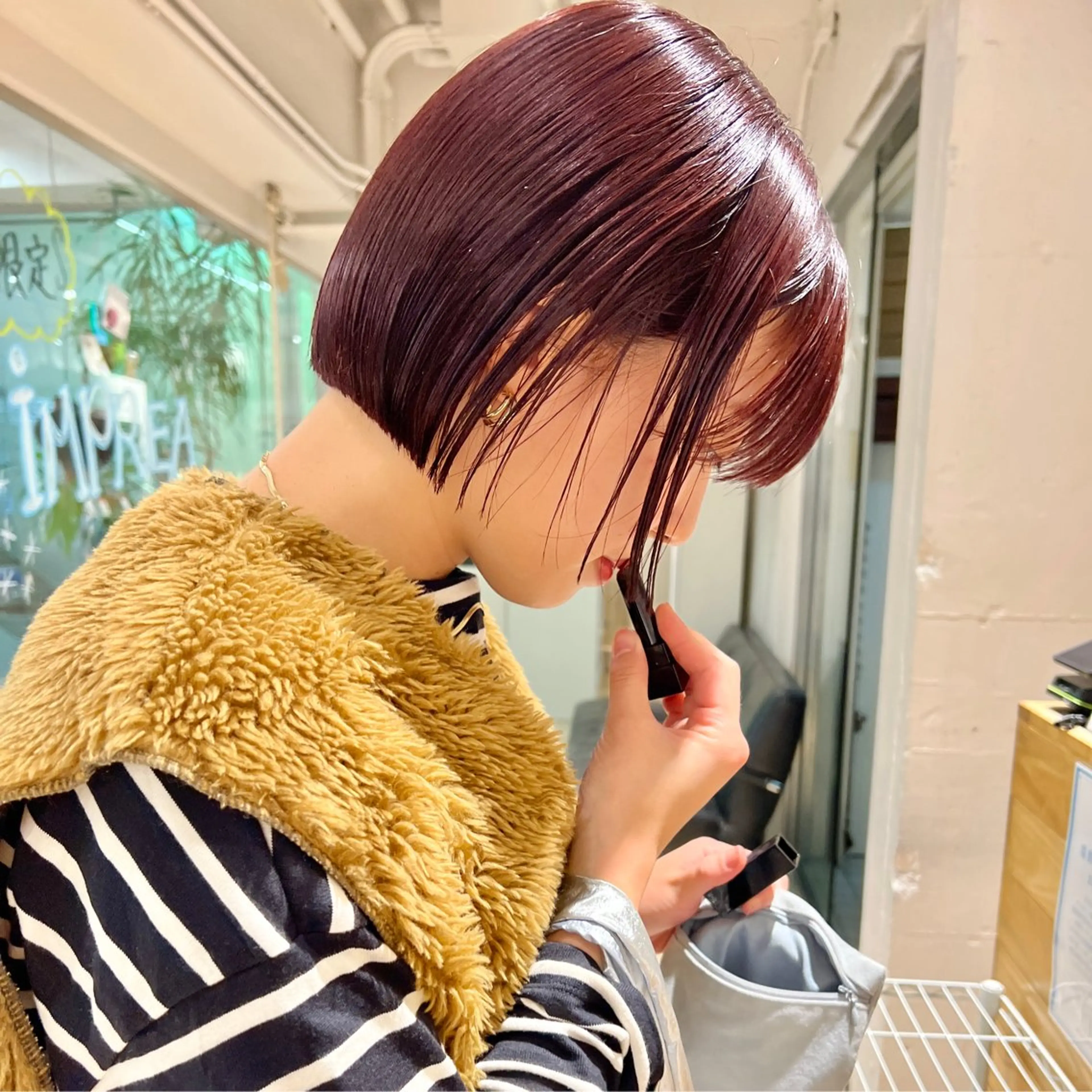 🧶暖色カラー🧶➕高保湿トリートメント➕ヘアセットの写真