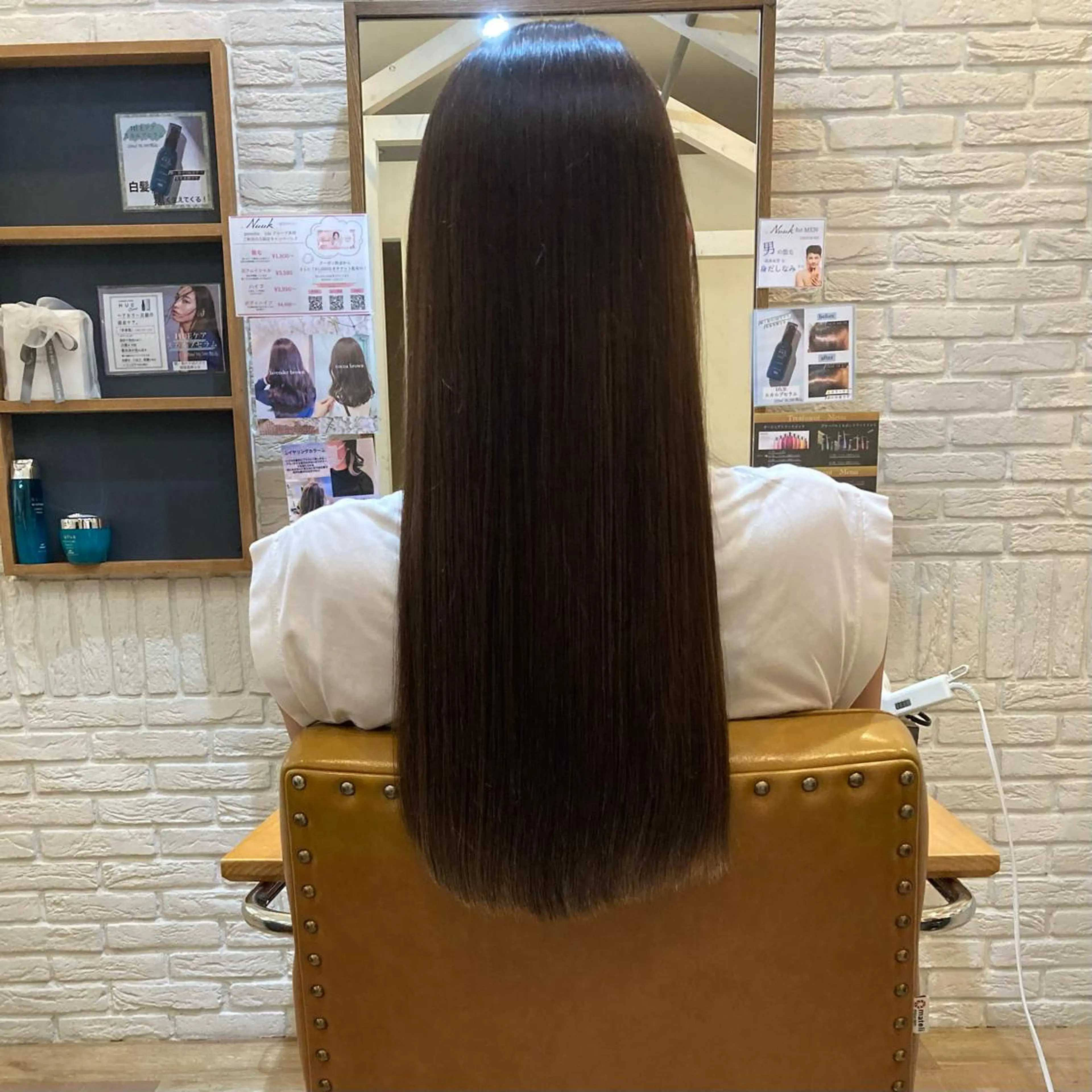 ロング カラー 髪質改善 トリートメント 透明感カラー/韓国風 /髪質改善/ゴトウのヘアスタイル