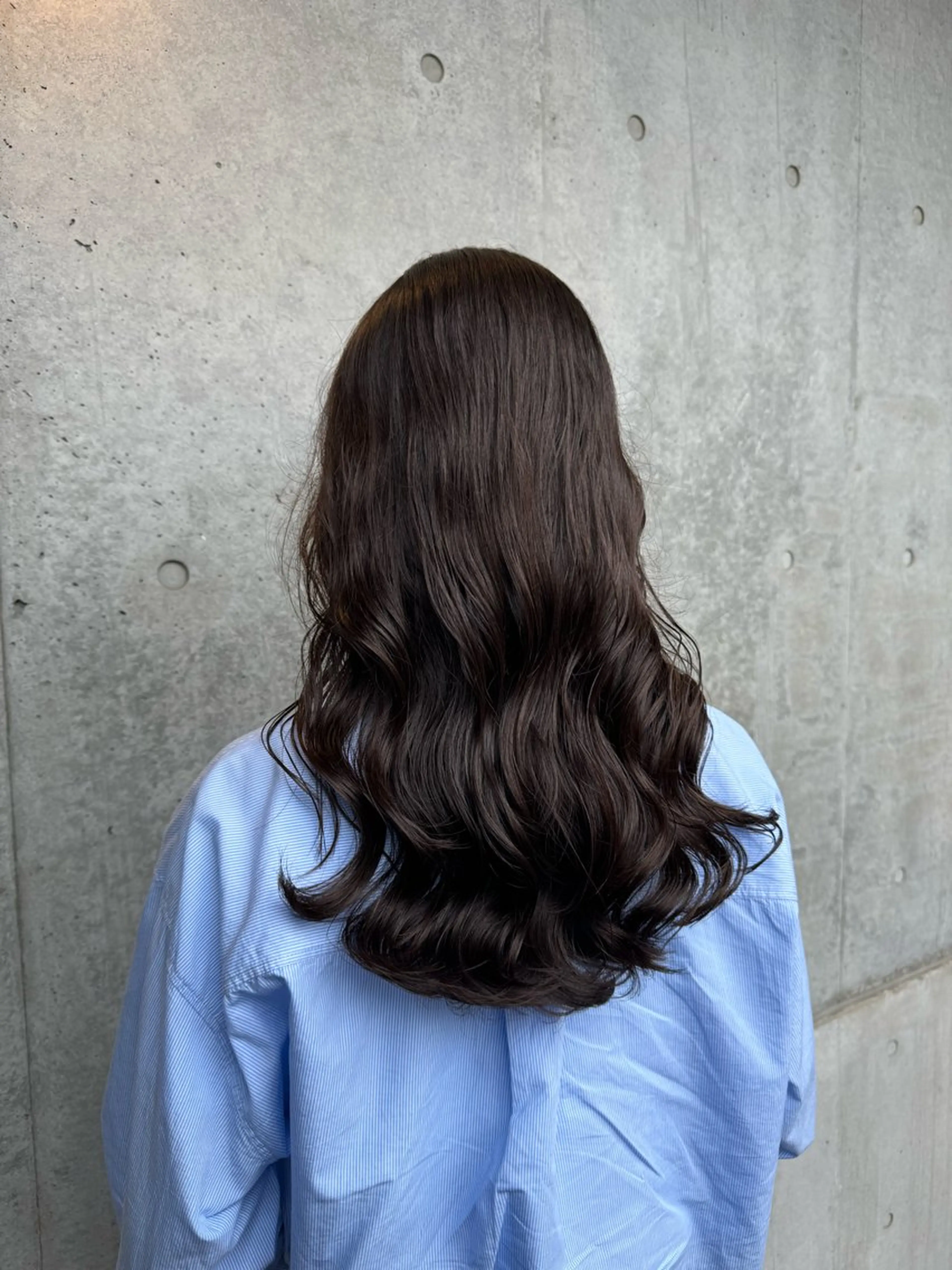 ロング パーマ 原田 聖也のヘアスタイル