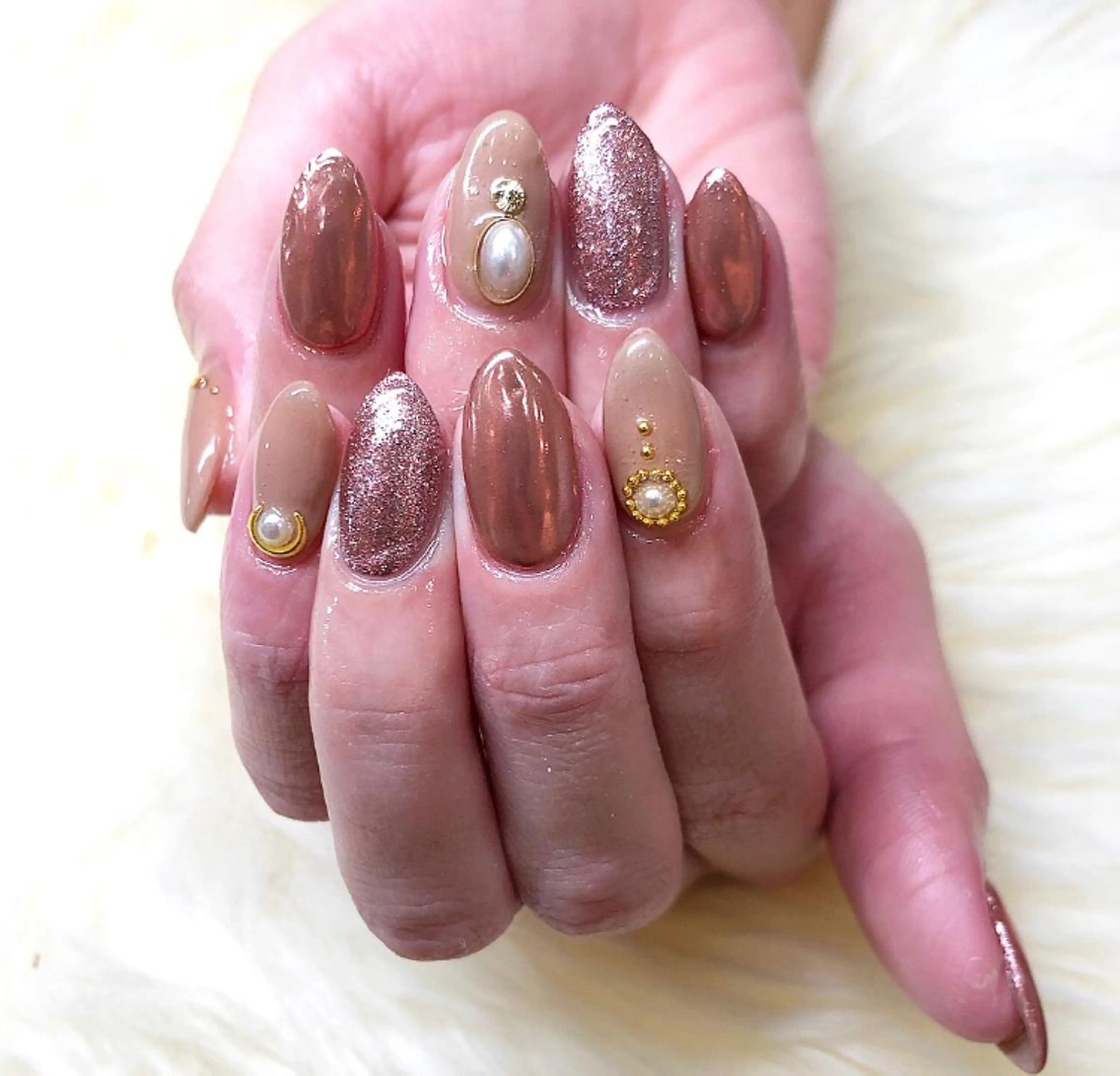 ネイル ピンク ëmma nail_ by chulaのネイルデザイン