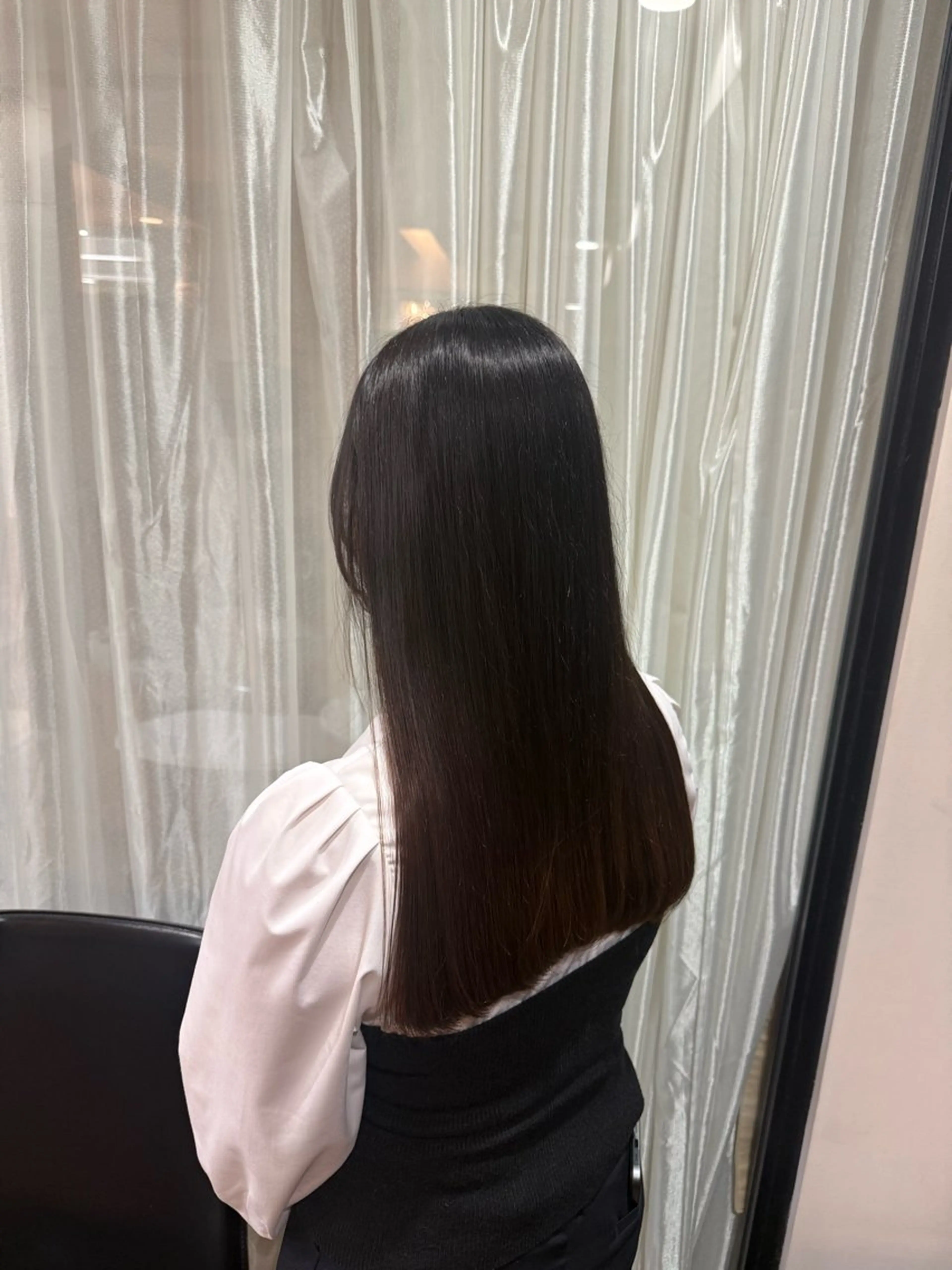 ロング ボブ ロング 尾濱 ららのヘアスタイル