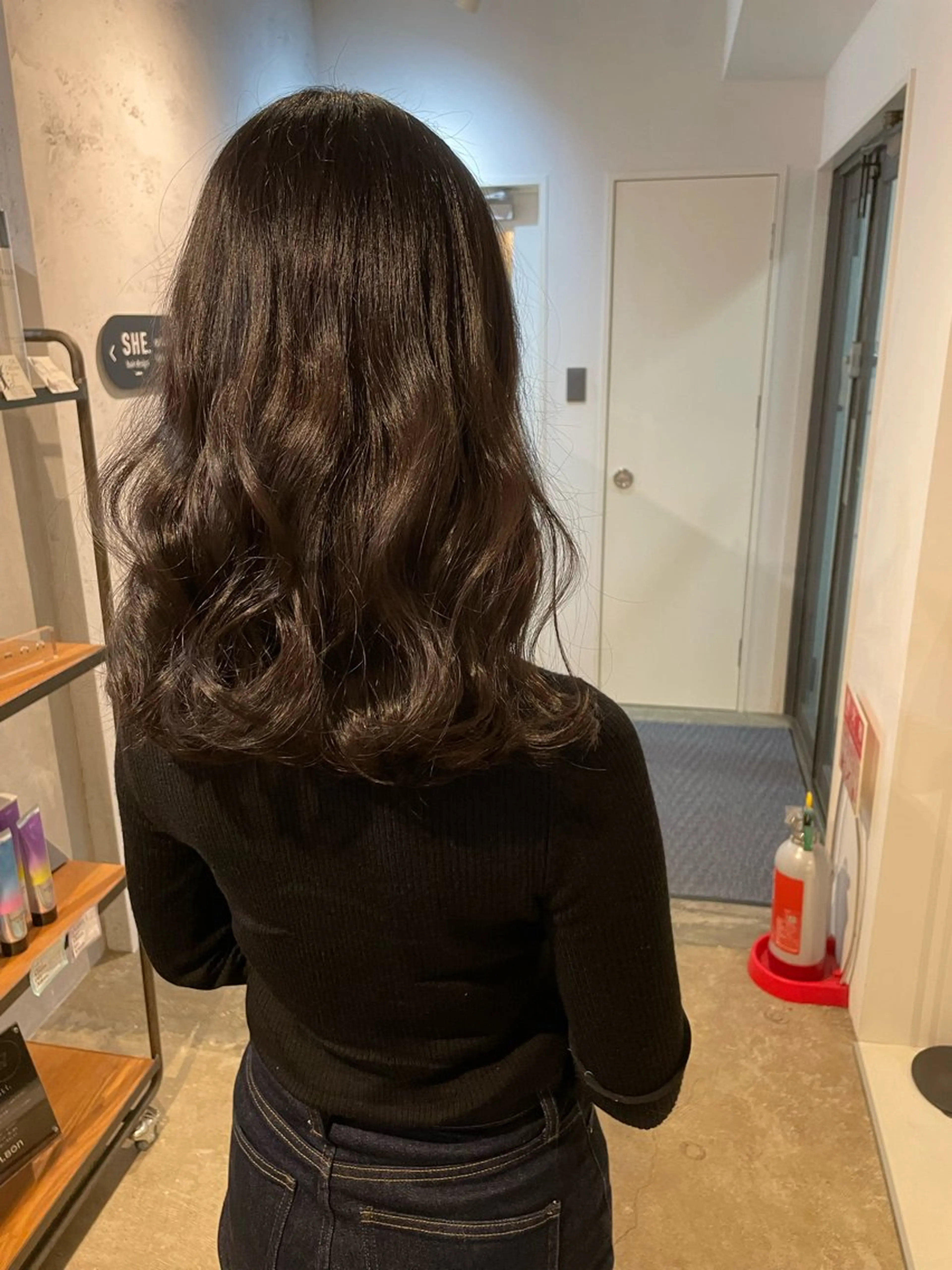 カラー ブリーチ 宮原 愛果のヘアスタイル