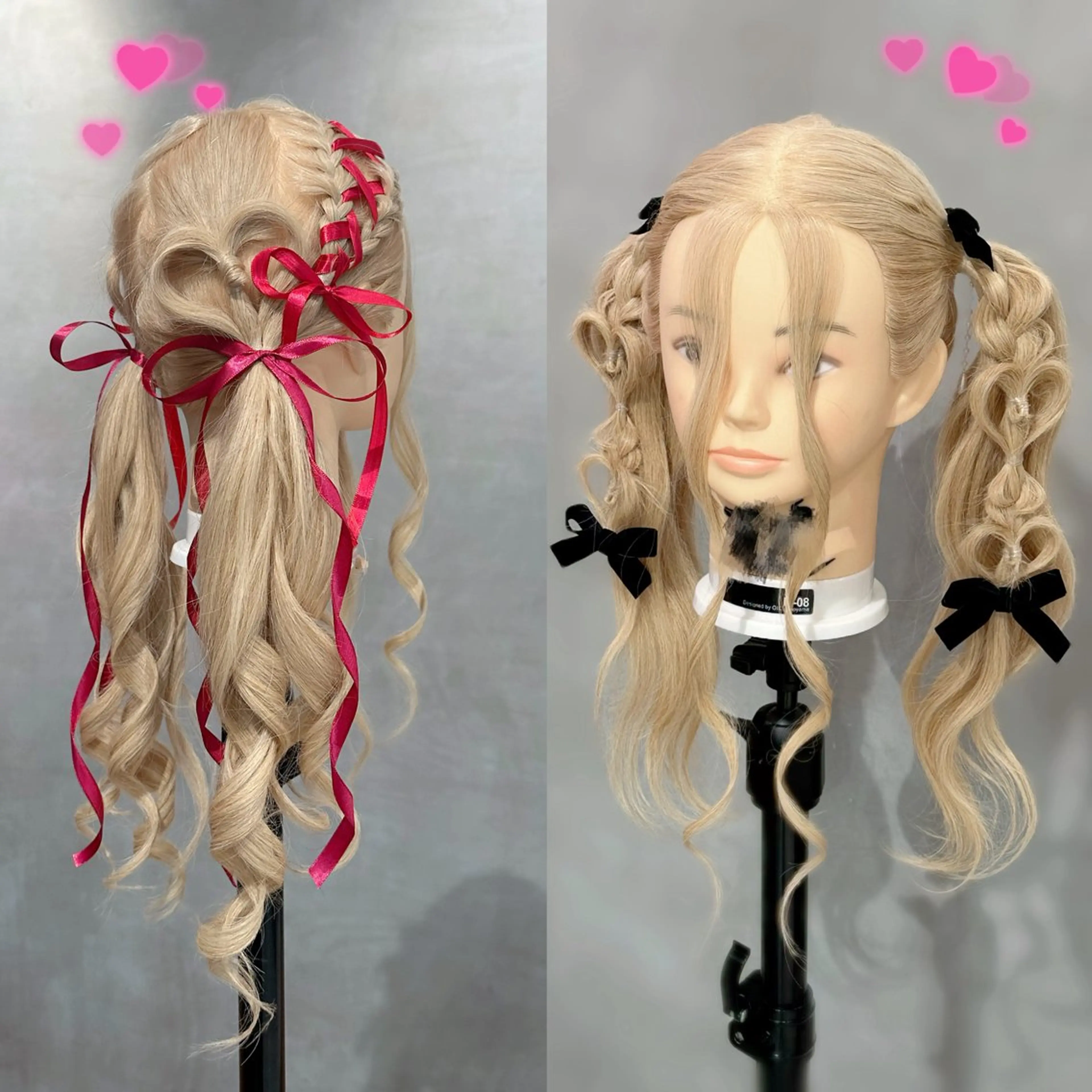 ヘアアレンジ 銀座レイヤーカット ×シースルー前髪のヘアスタイル