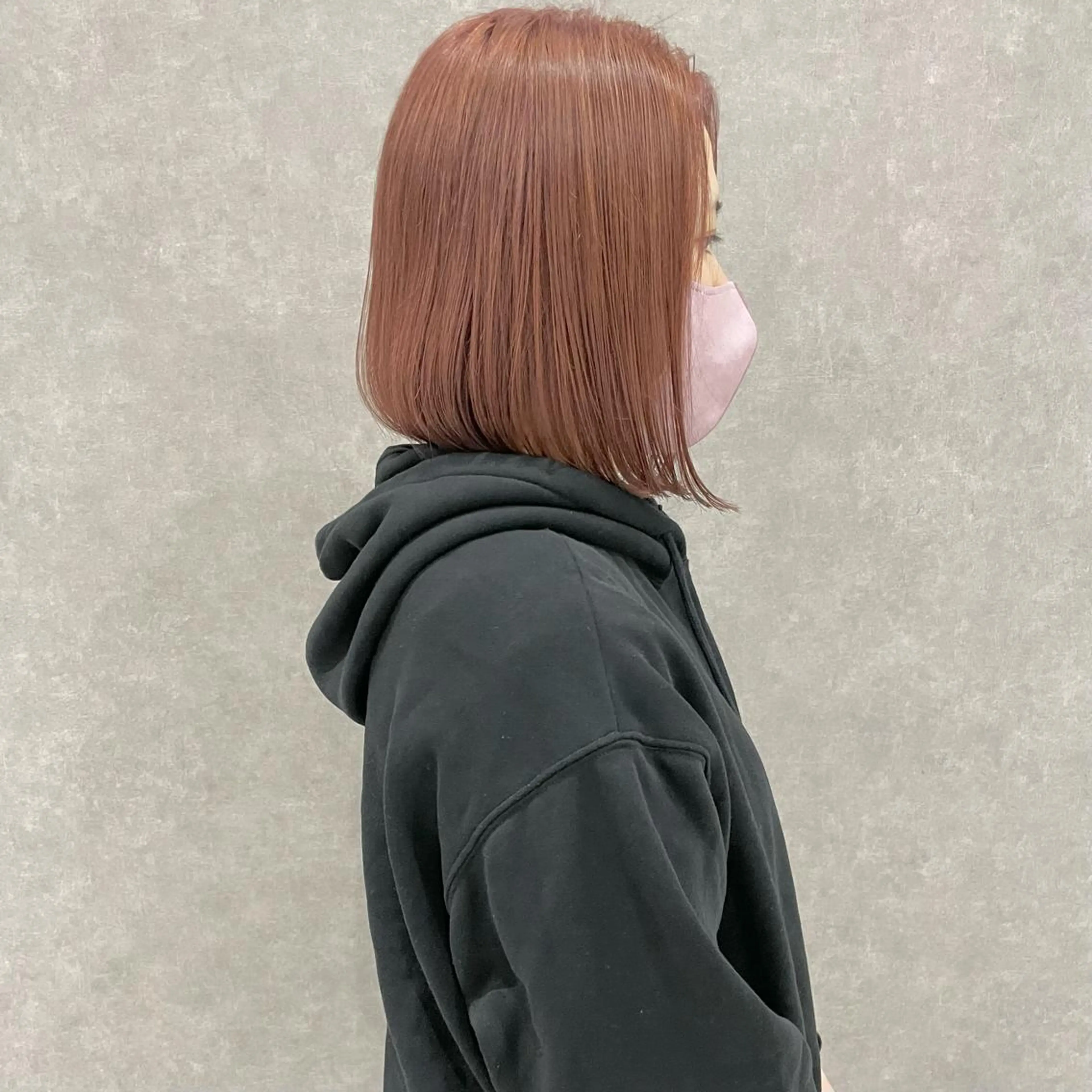 ミディアム カラー はちすか るかのヘアスタイル