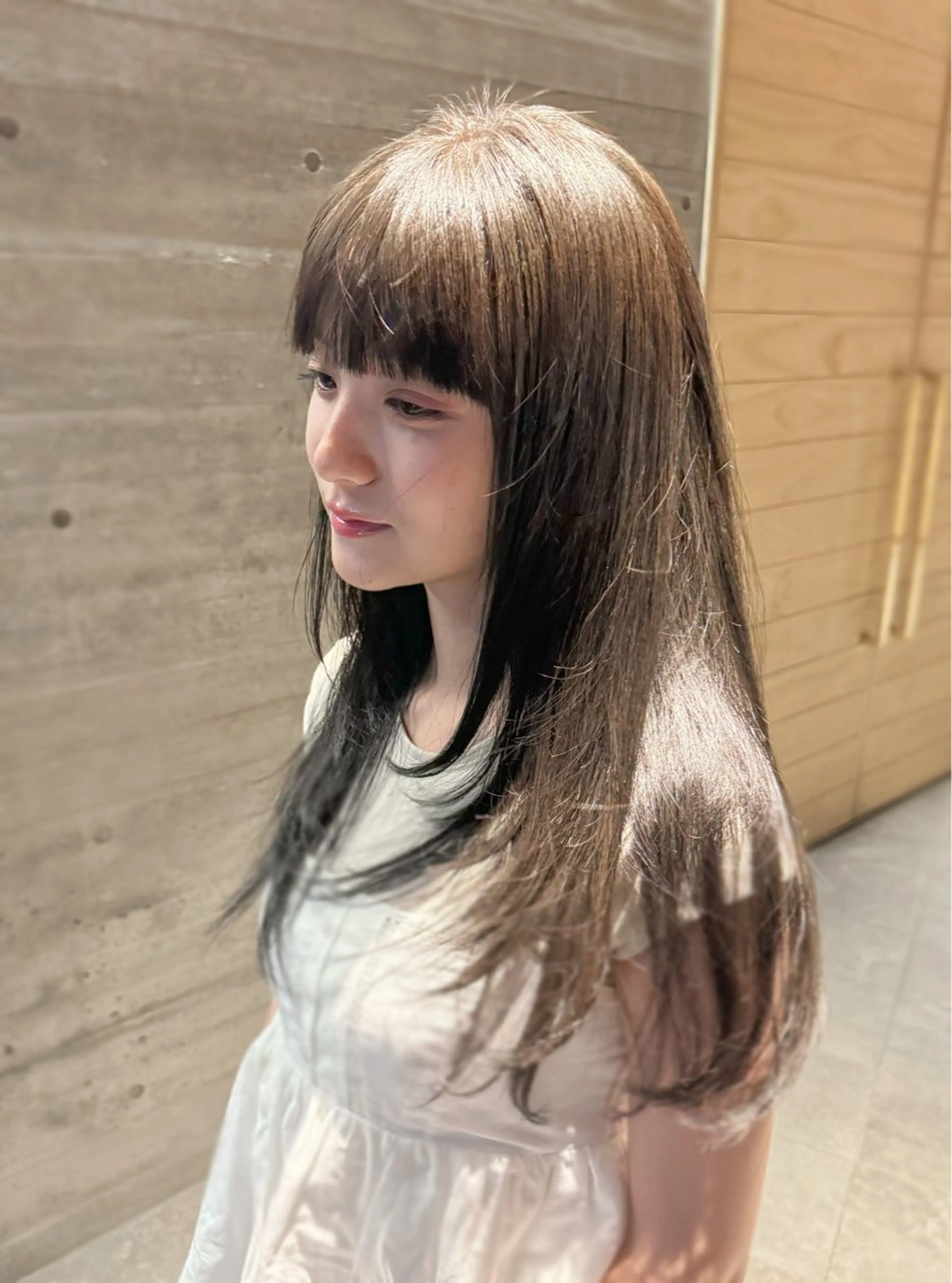 当店限定🫶ワンカラー『イルミナカラー』✨+シャンプー+スタイリング🤞の写真