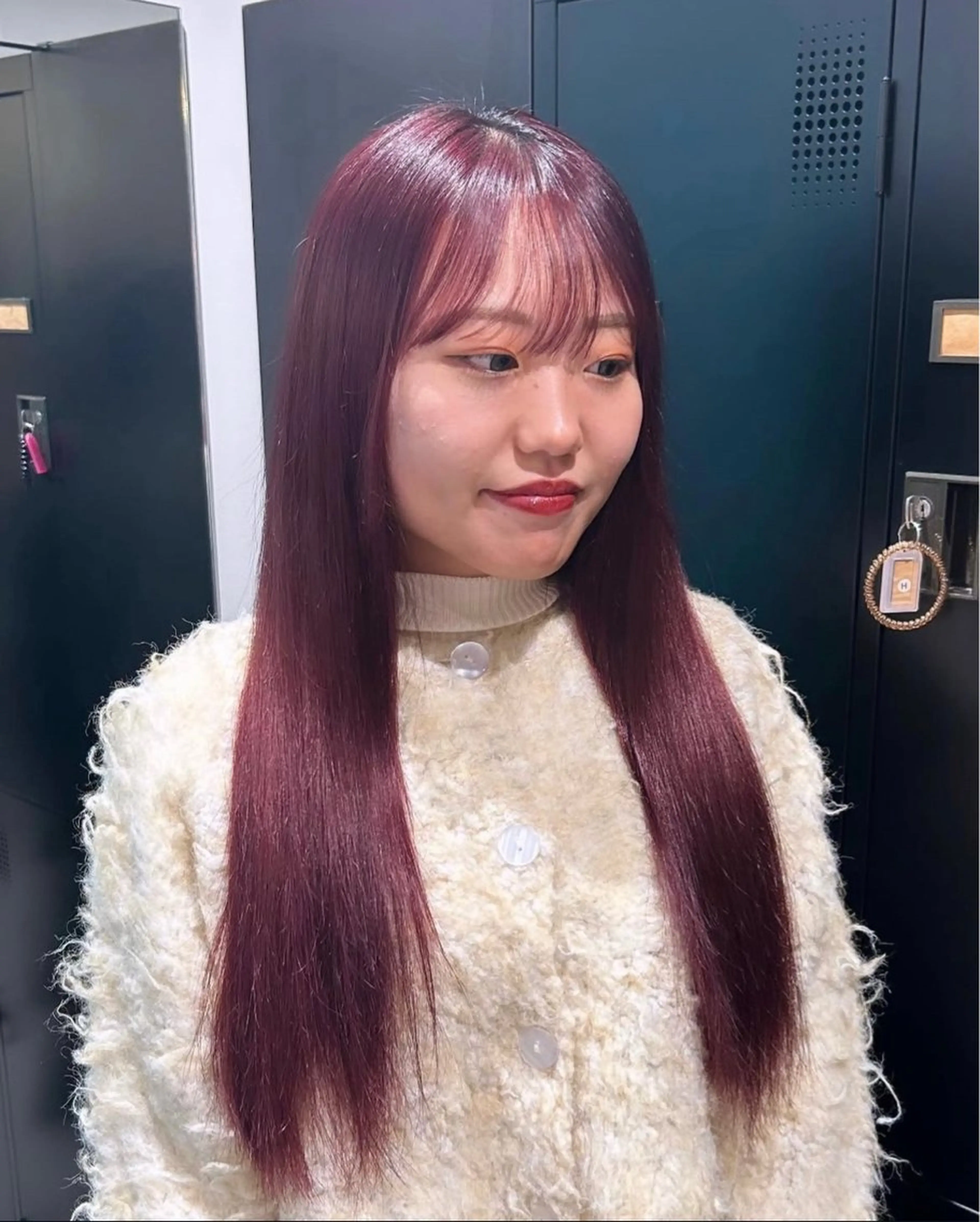 ロング カラー ブリーチ ダブルカラー イルミナカラー ブリーチなしカラー ボブ カット ヘアカラー トリートメント LUCK 本厚木店のヘアスタイル