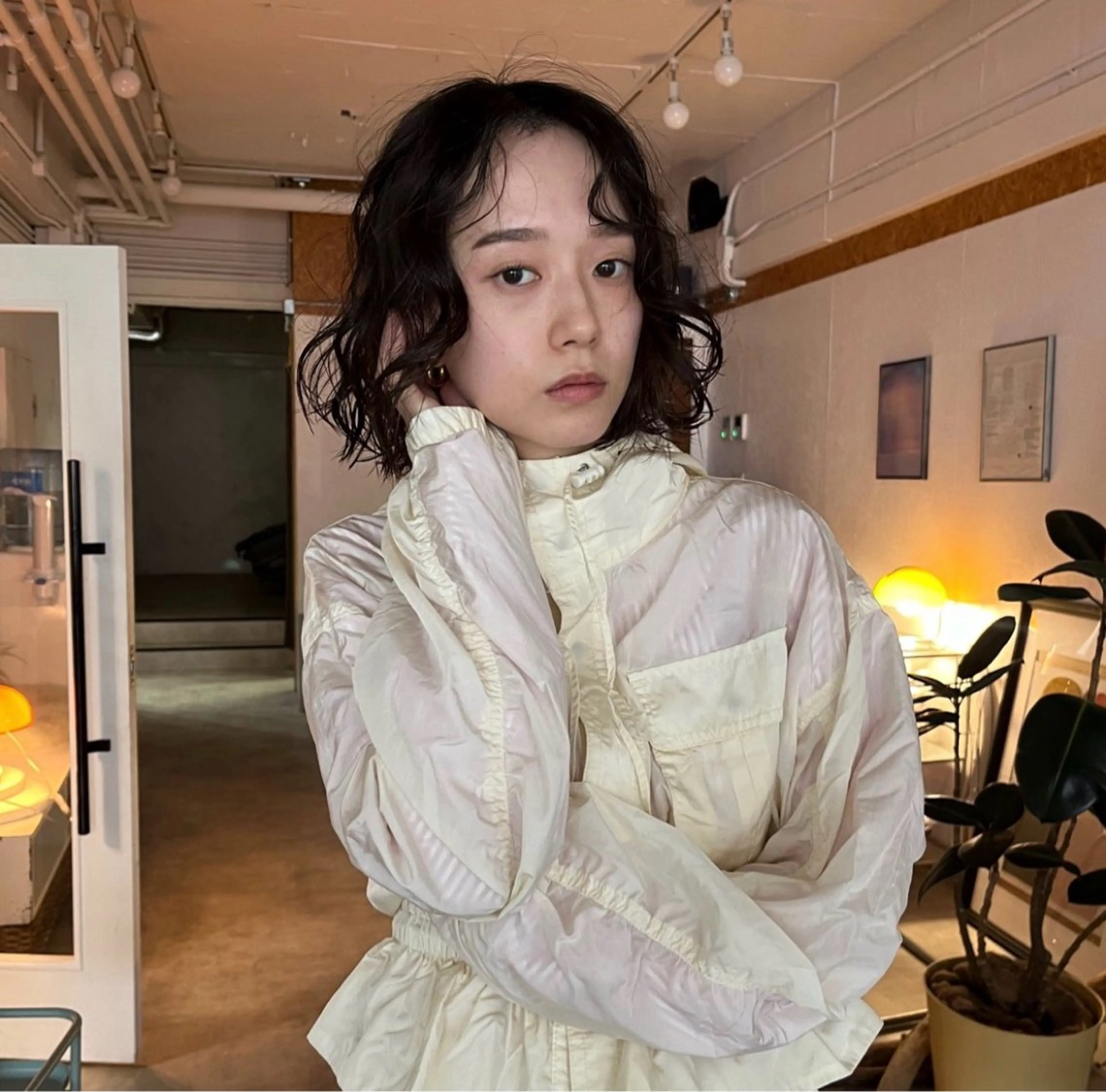 ショート ボブパーマ🥣KON コンナツミのヘアスタイル