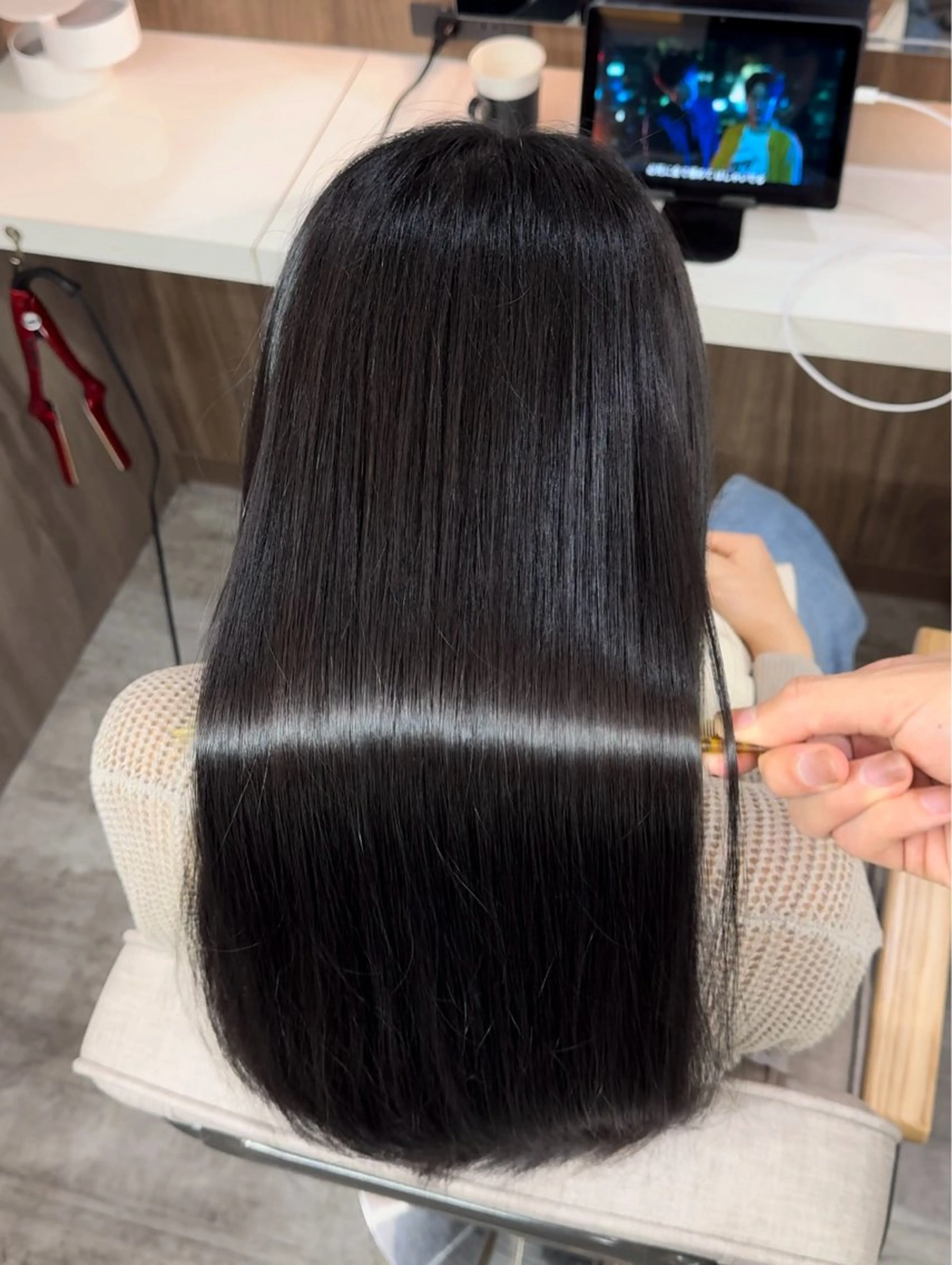 ✨高クオリティ✨メンテカット+美髪矯正+髪質改善ULTOWAの写真