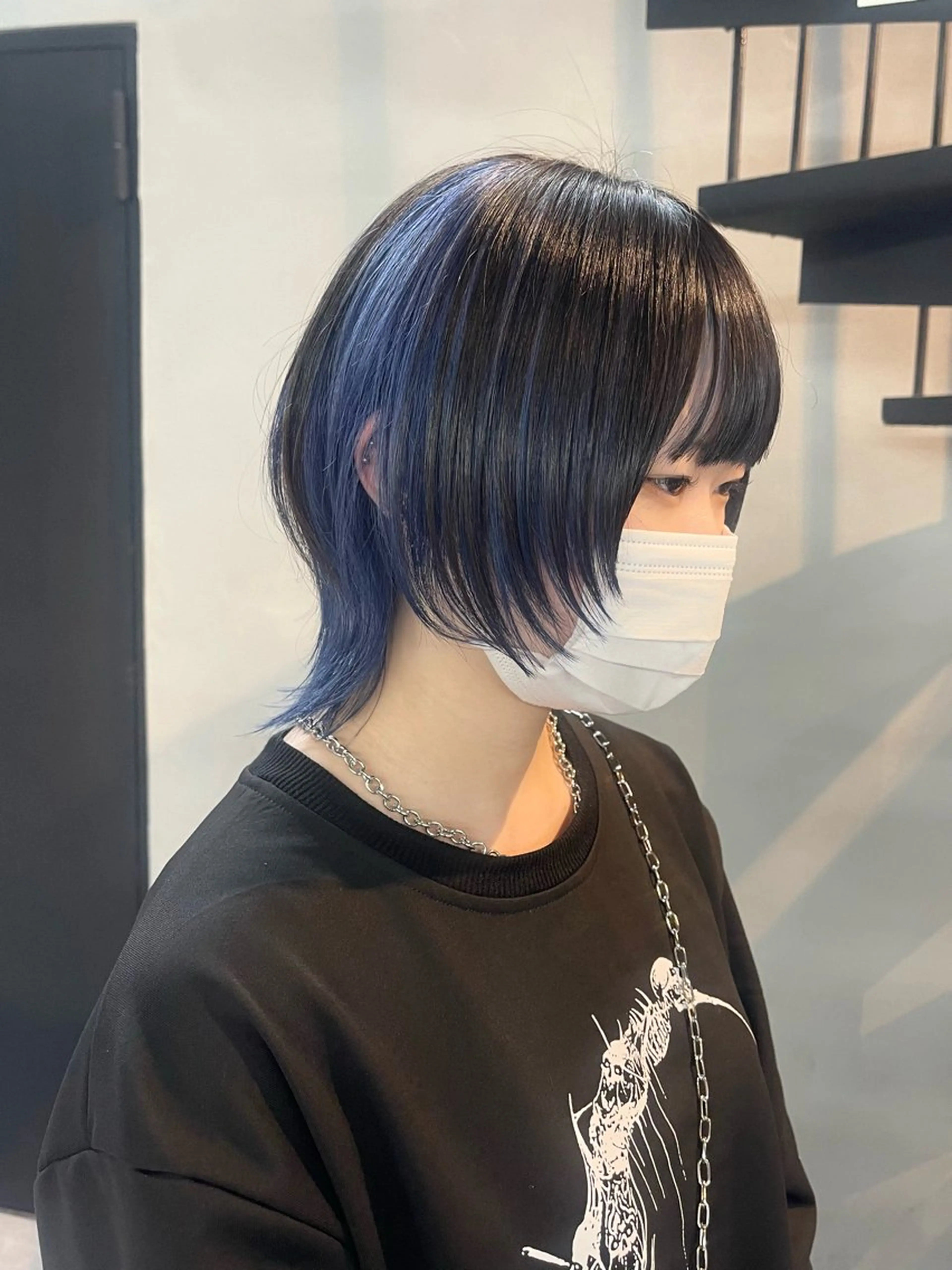 ショート カット 柏 ウルフ/レイヤー 田中佐和🐺のヘアスタイル