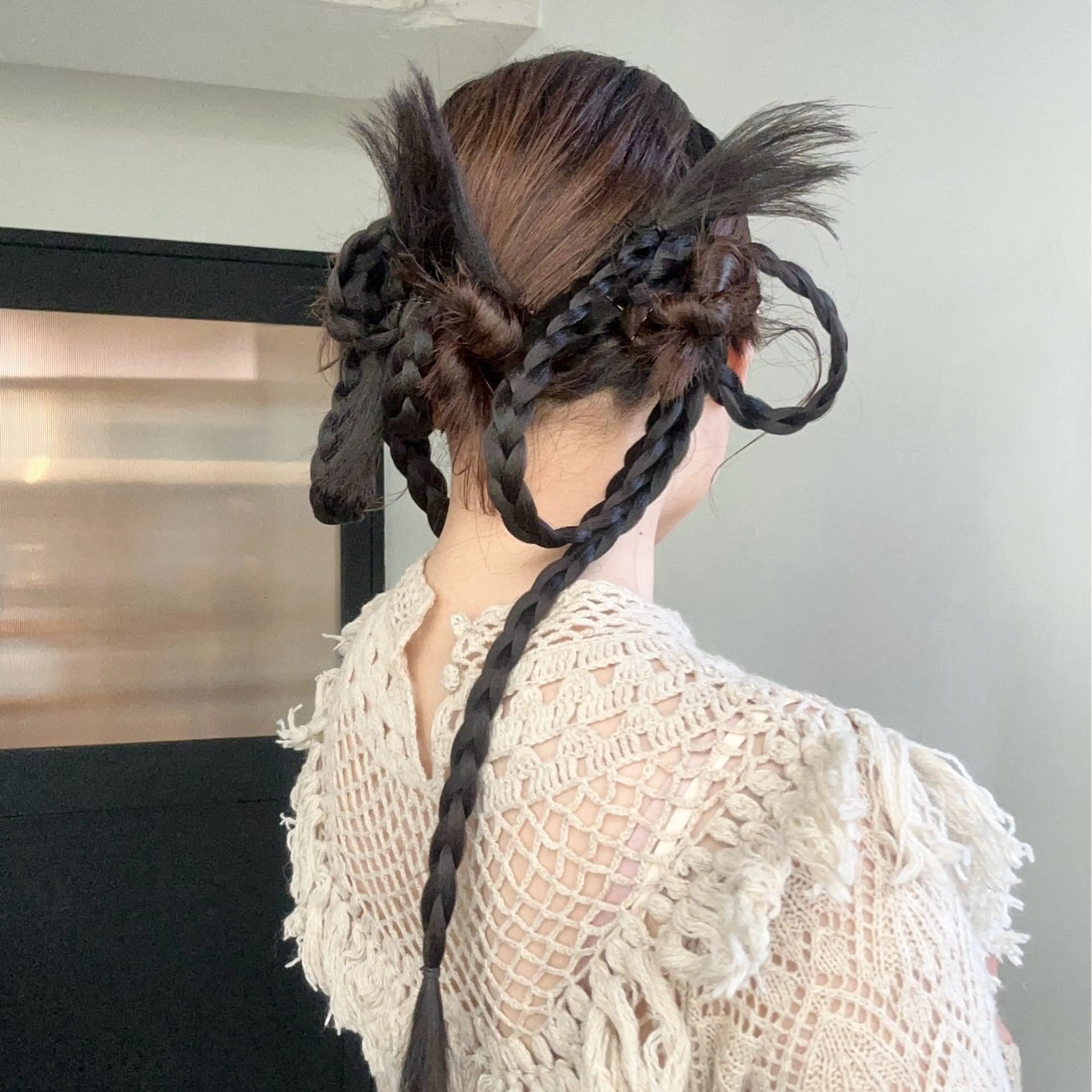 ミディアム カラー ブラウンカラー 透明感カラー ボブ 卒業式のヘアスタイル レイヤーカット/栄/ 顔周り/キトウモエノのヘアスタイル