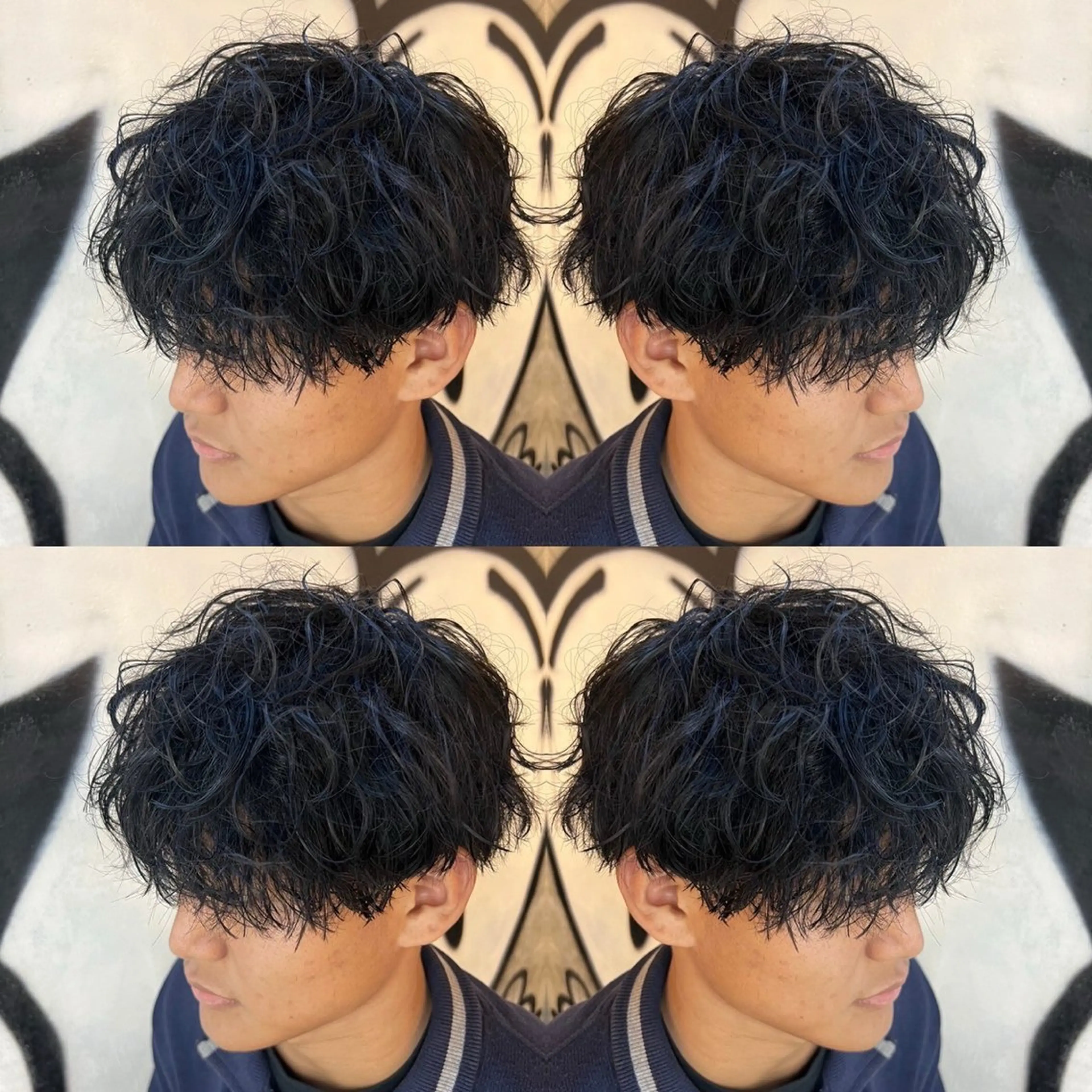 ショート パーマ メンズ 1ｍｍも妥協しない 圧倒的メンズカットのヘアスタイル