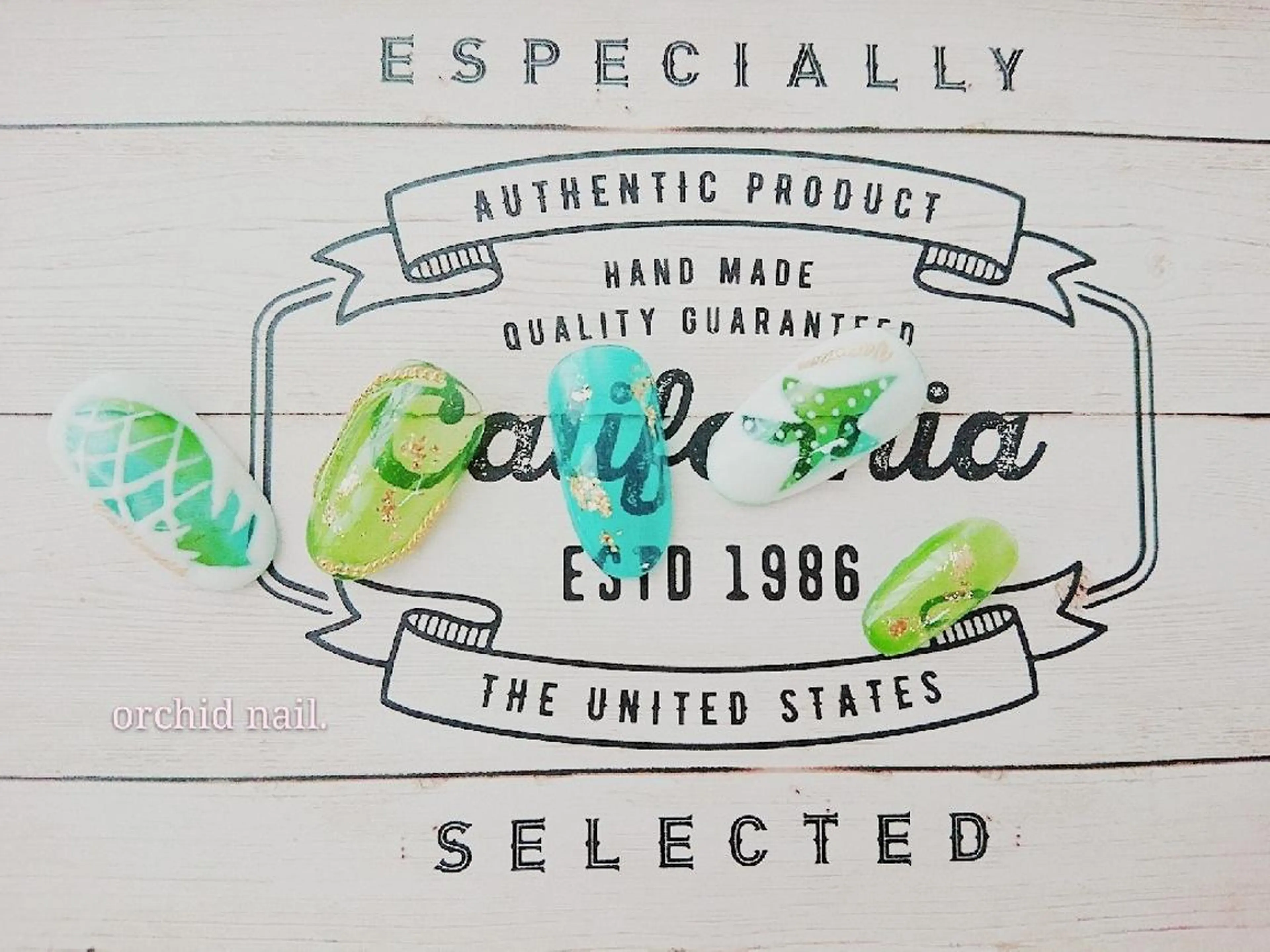 ネイル orchid ♡オーキッドのネイルデザイン