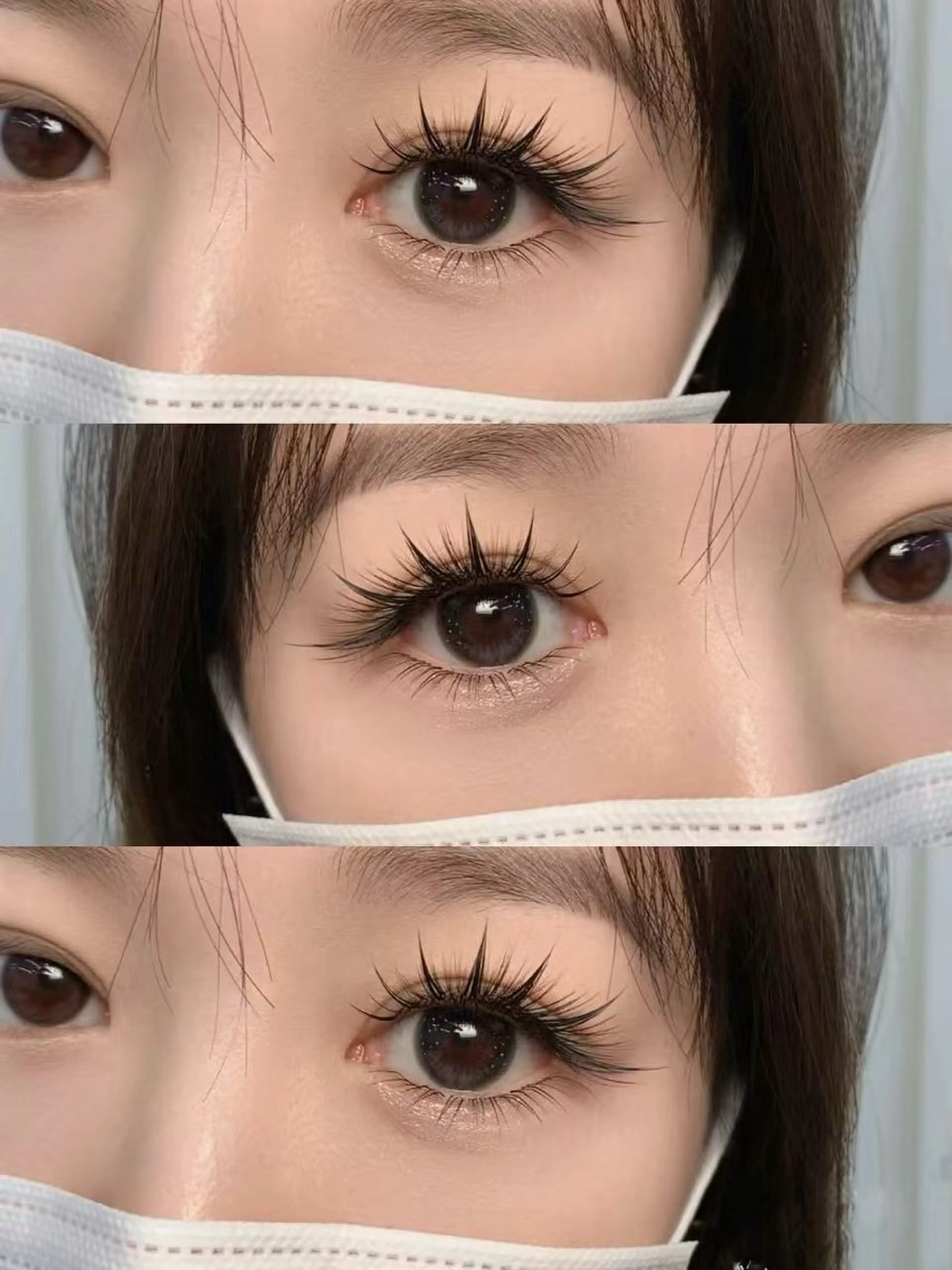 マツエク・マツパ 付け放題 バインドロック カラーマツエク フラットラッシュ 韓国風マツエク W Salon アイラッシュのマツエク・マツパデザイン