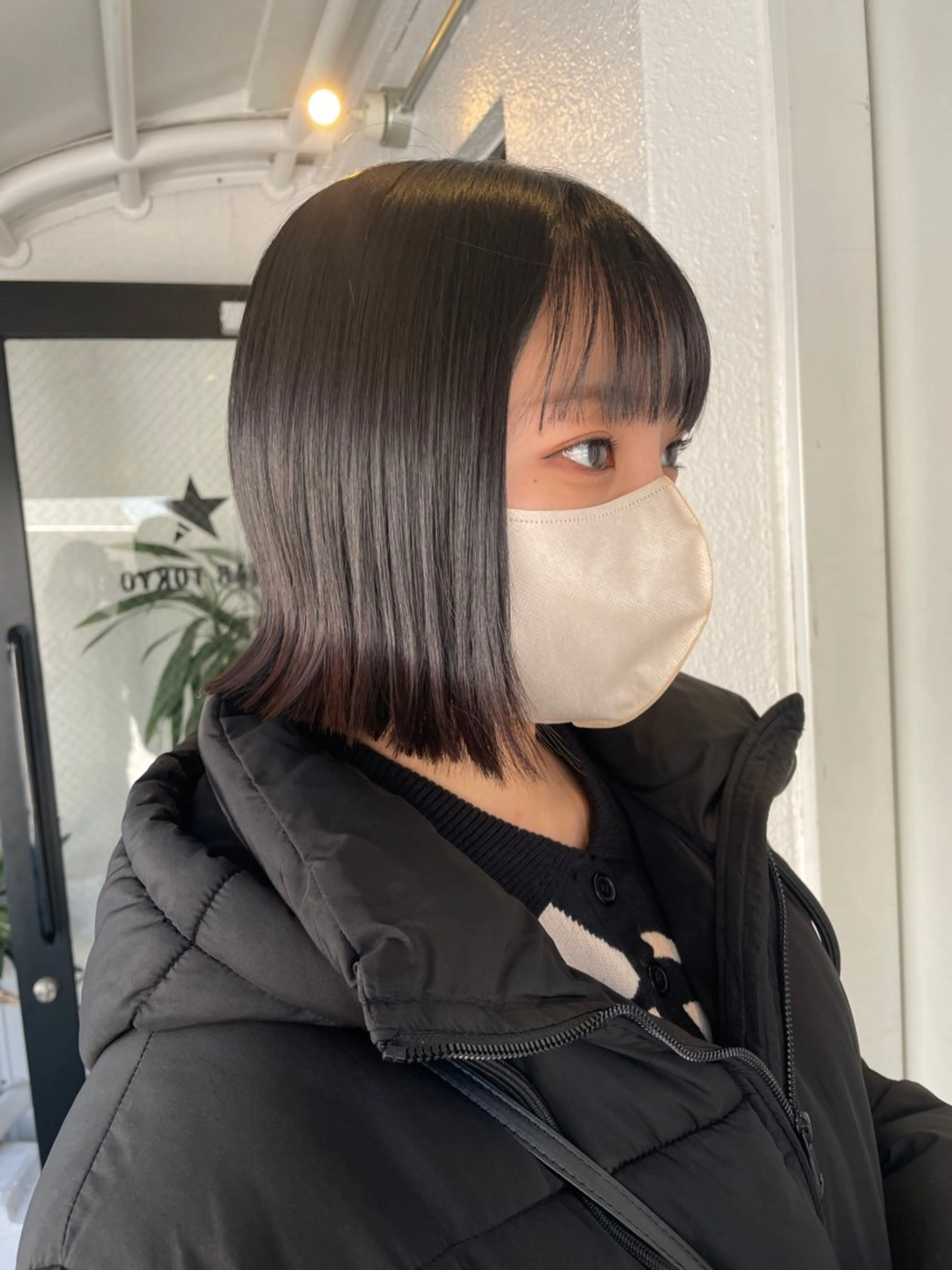 ミディアム 🤎髪質改善/カラー ｜鮫島芽依🤎のヘアスタイル