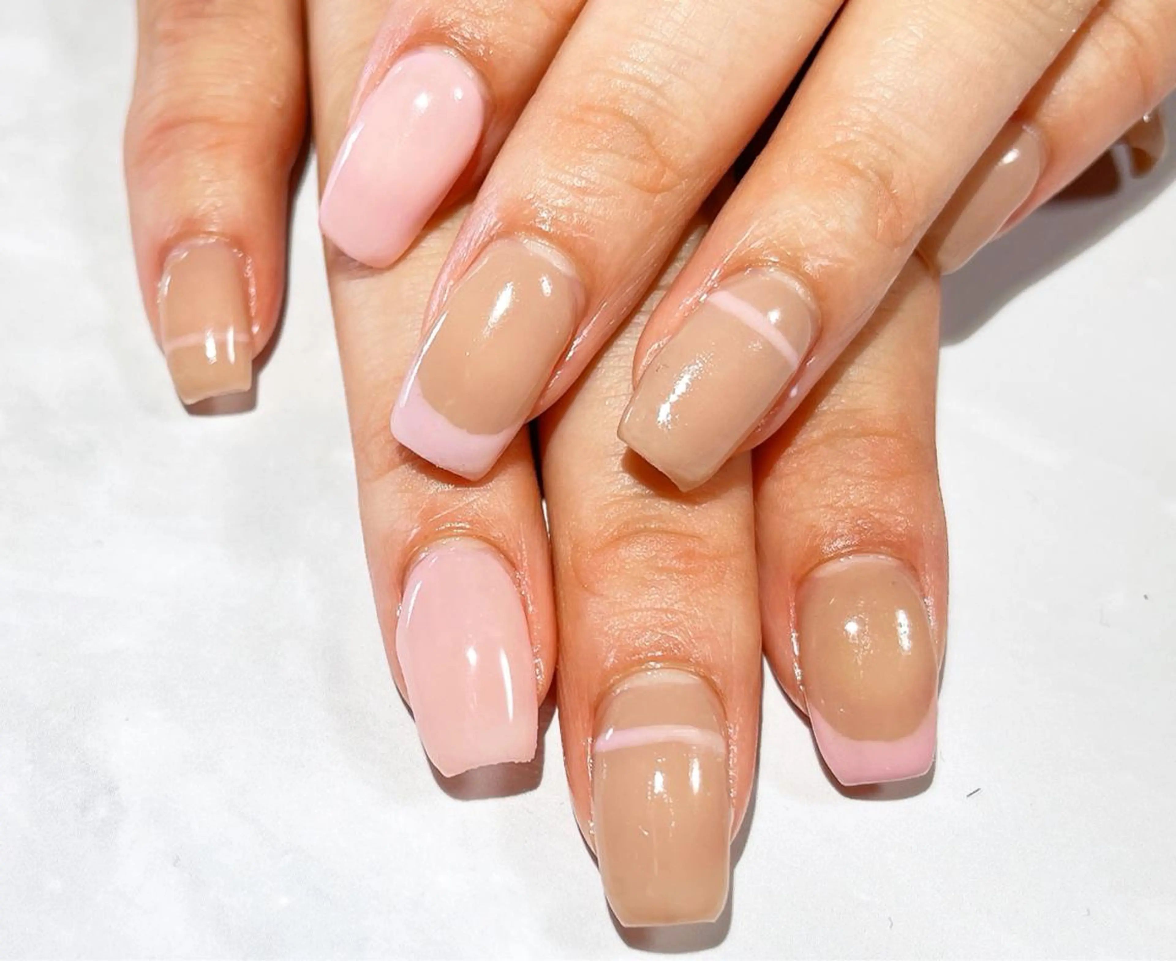 ネイル ジェルネイル パラジェル 上村 未来のネイルデザイン