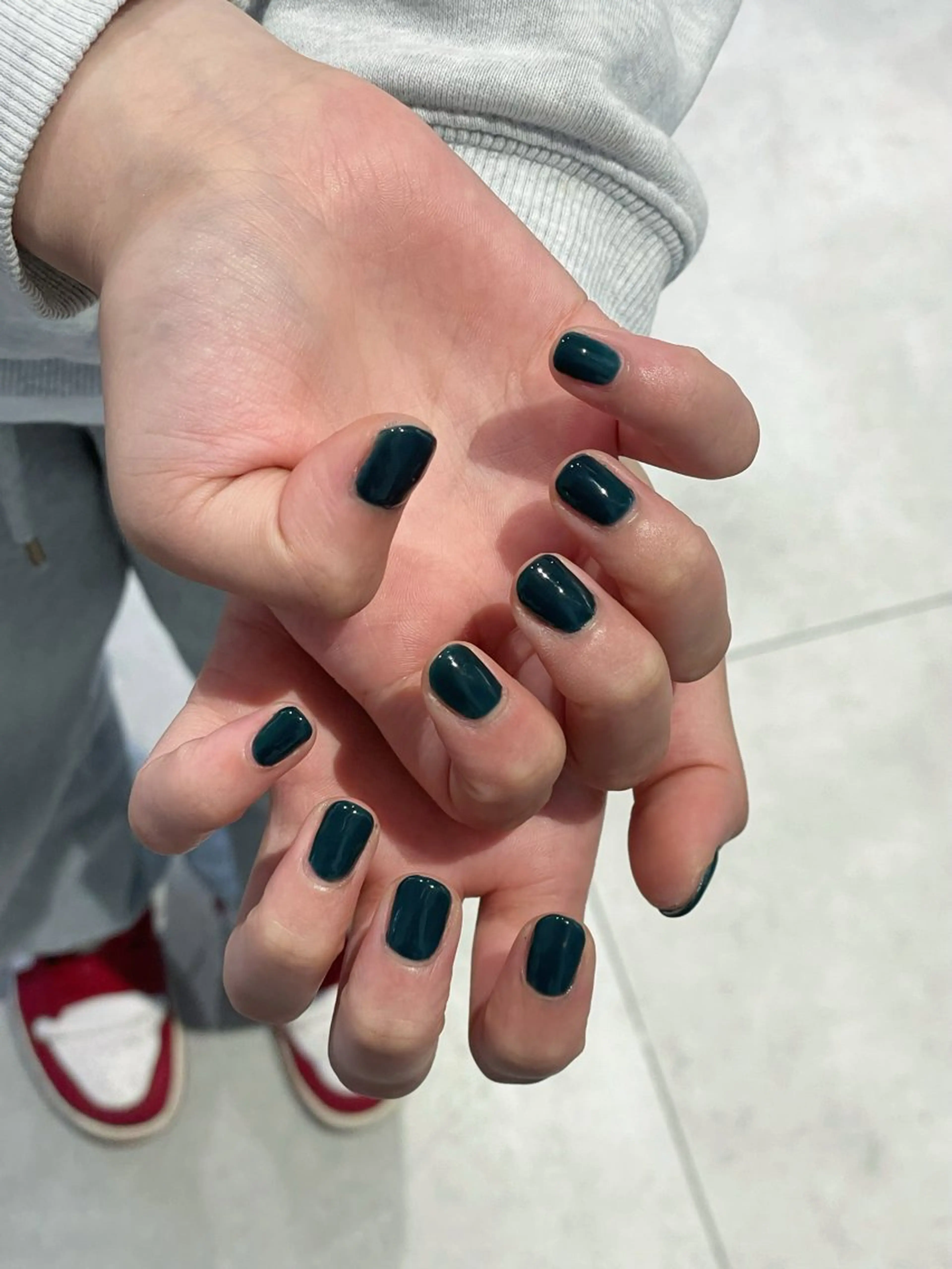 ネイル 韓国ヘア/グレージュ kanako🤍🫧のヘアスタイル