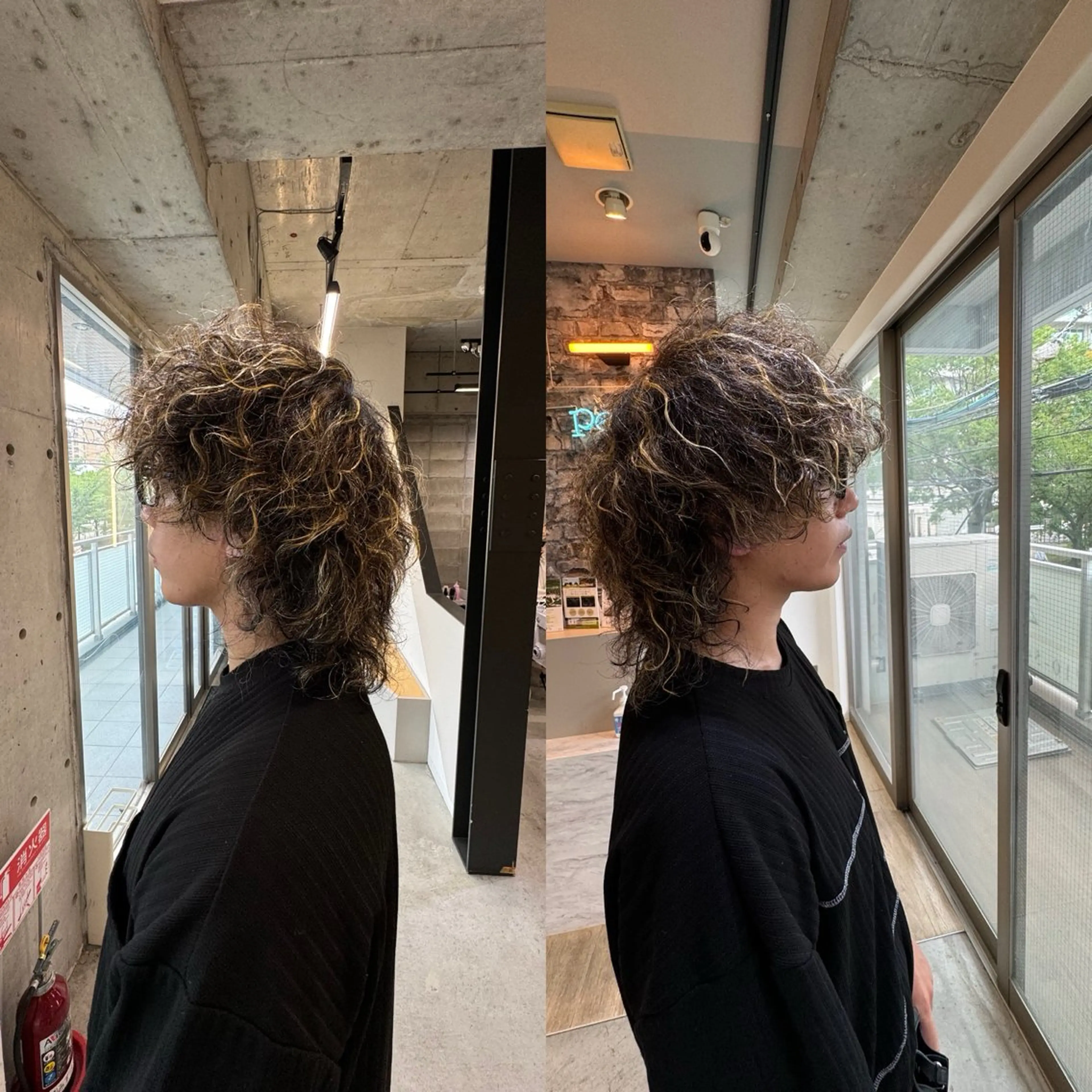 ミディアム カット ヘアカラー トリートメント 加藤 泰輔のヘアスタイル