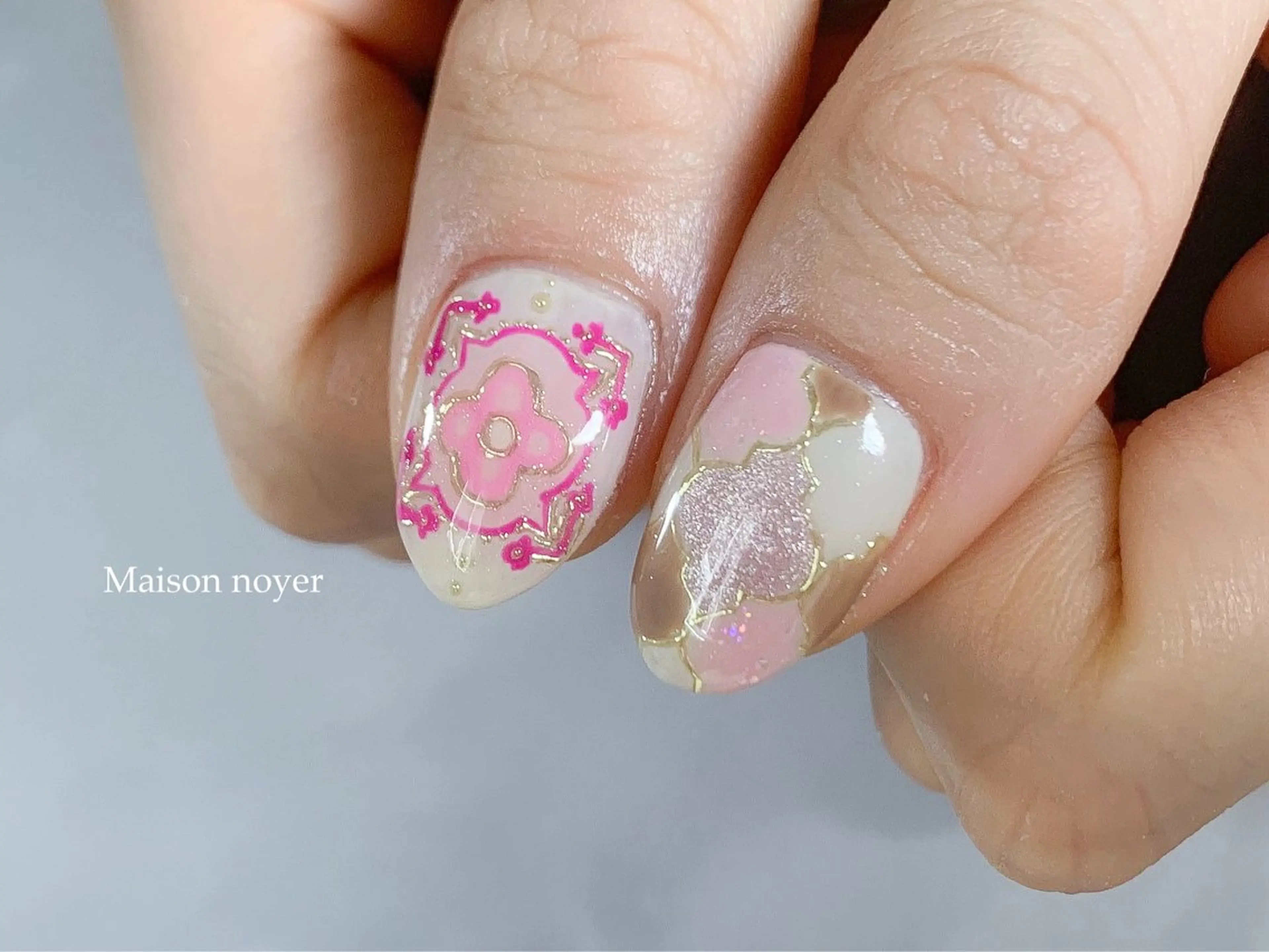 ネイル ハンドネイル Maison noyerのネイルデザイン