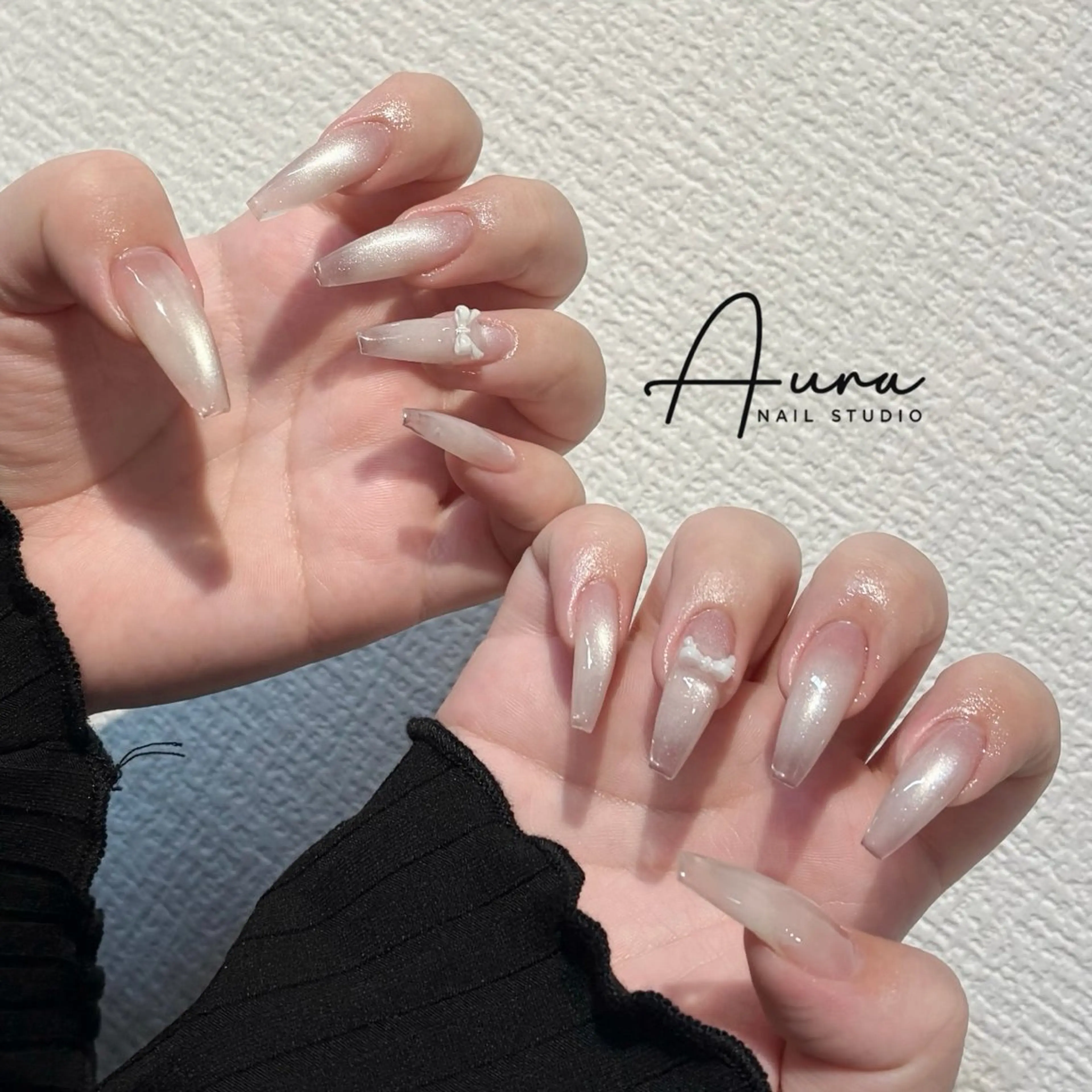 ネイル ハンドネイル Aura Nail Maiのネイルデザイン