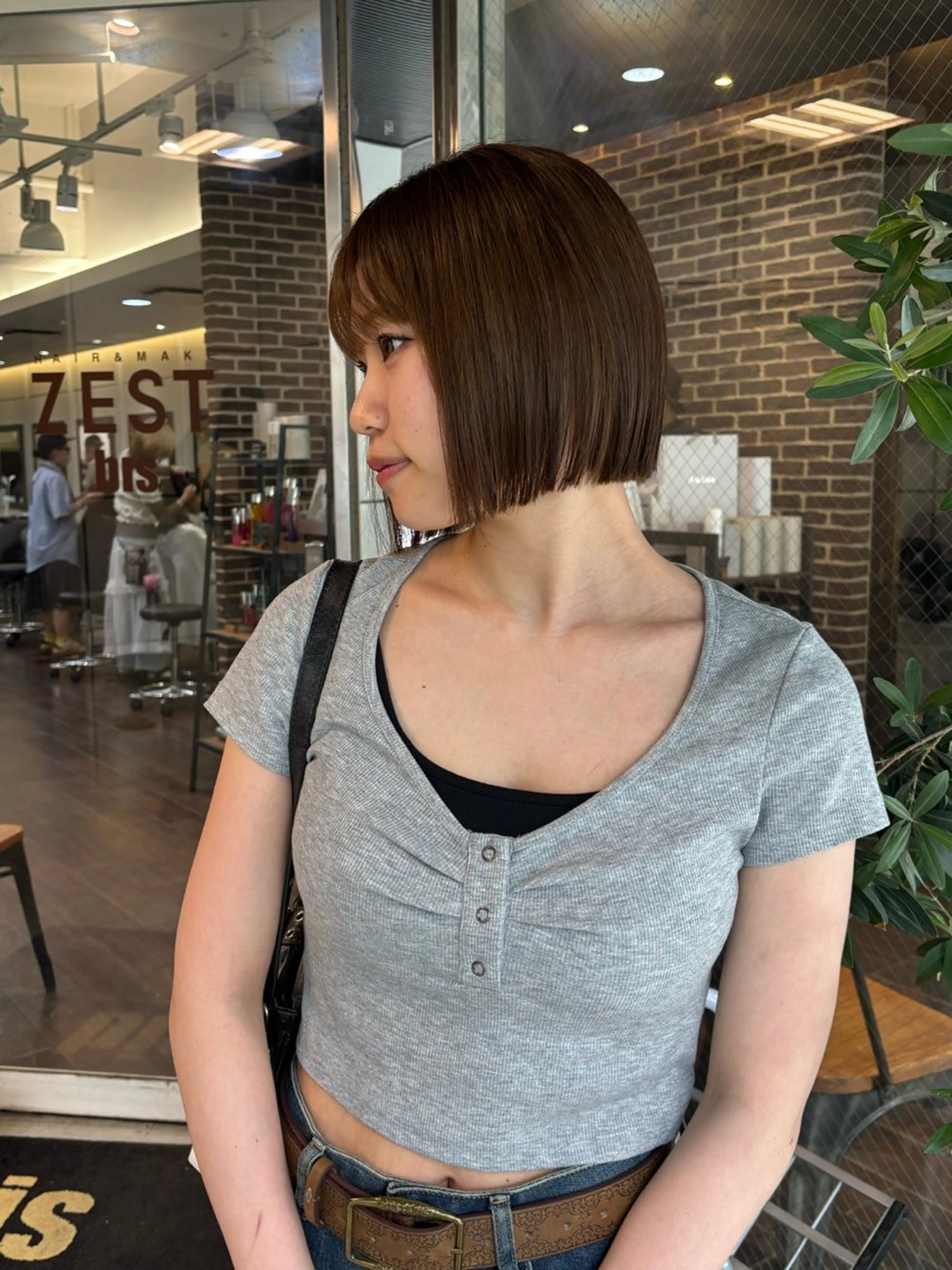 ミディアム 髪質改善 カット レイヤー/ボブ /メンズ🪩KAYOのヘアスタイル