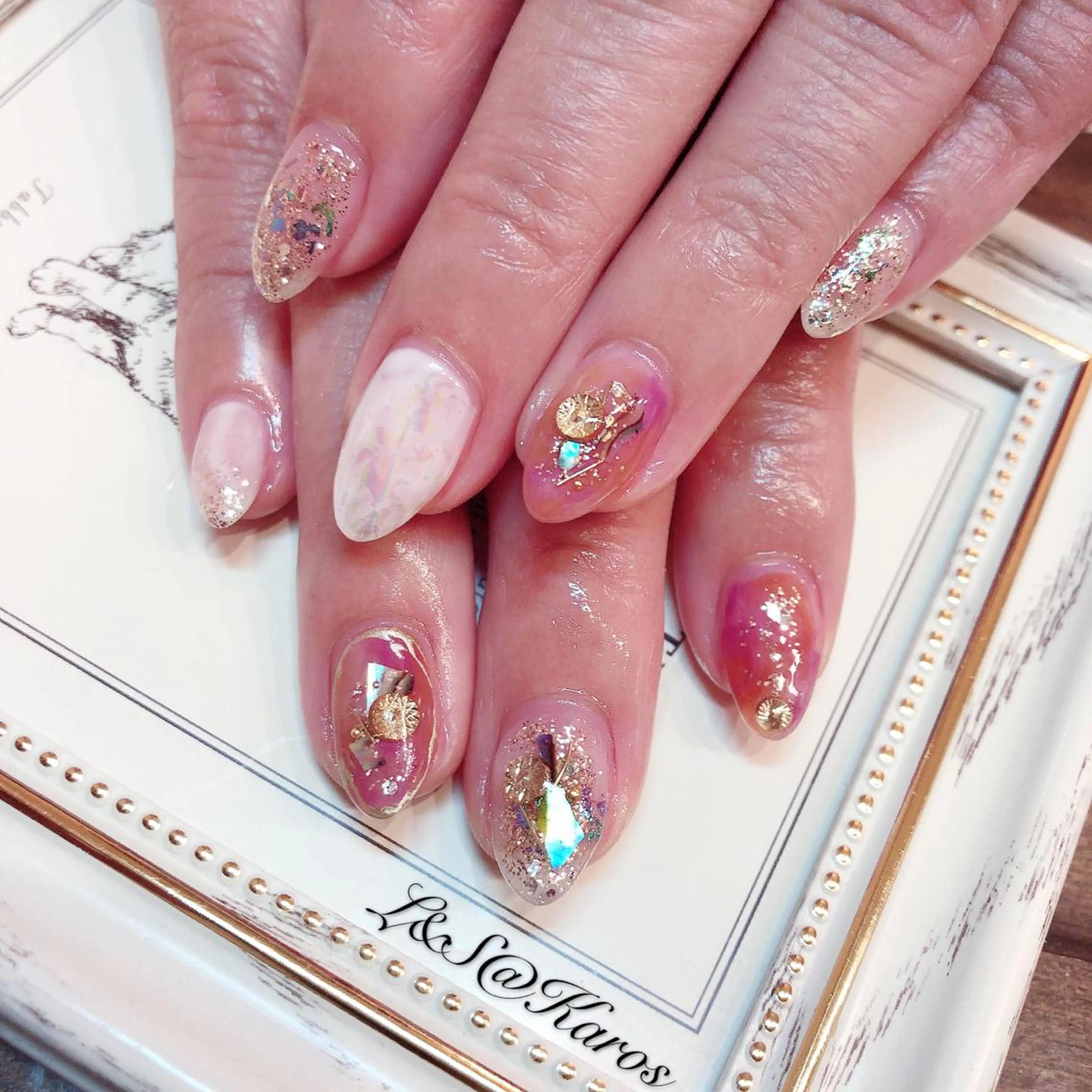 ネイル ハンドネイル L&S@ Karosのネイルデザイン