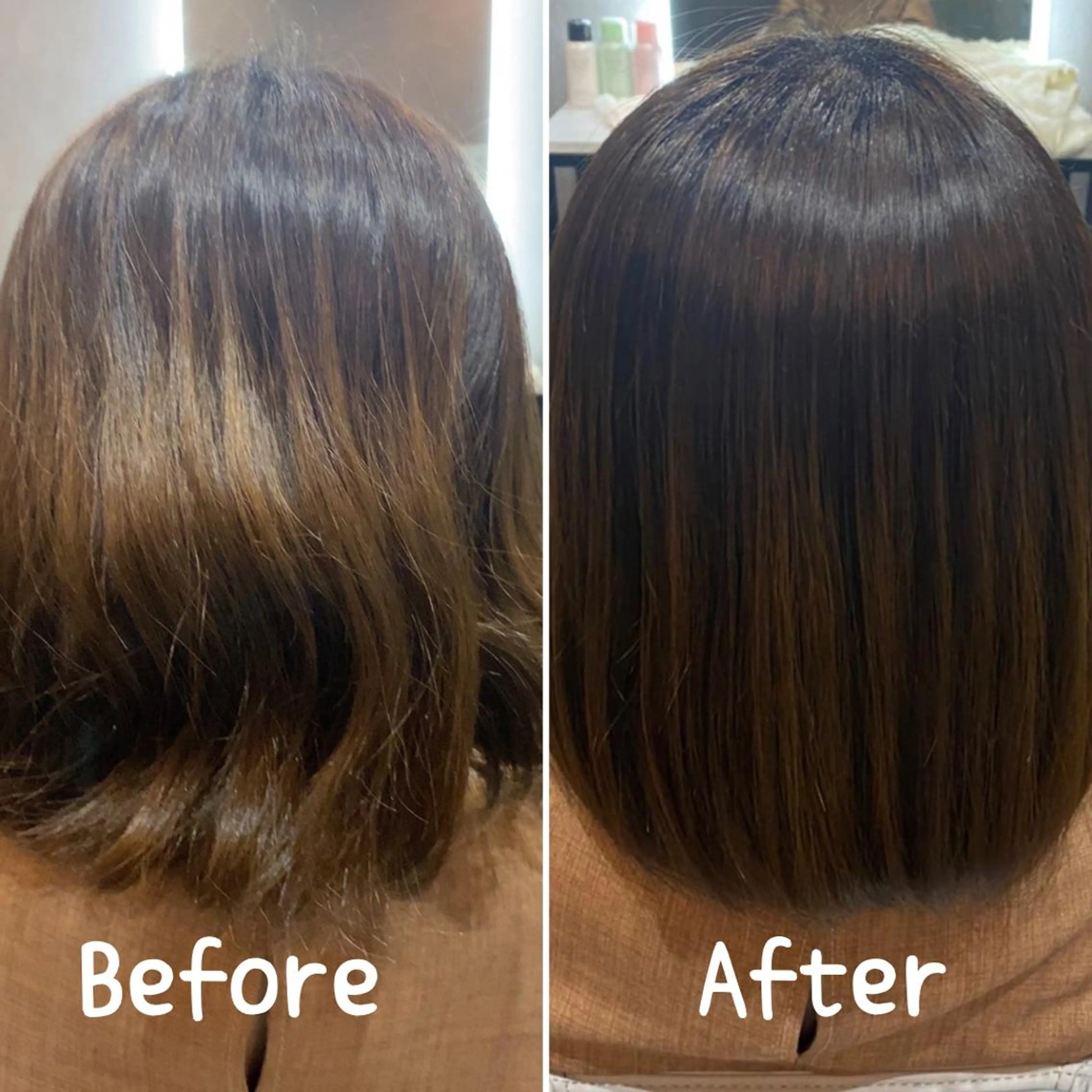 ミディアム 髪質改善 髪のお悩み改善✨ 輝のヘアスタイル