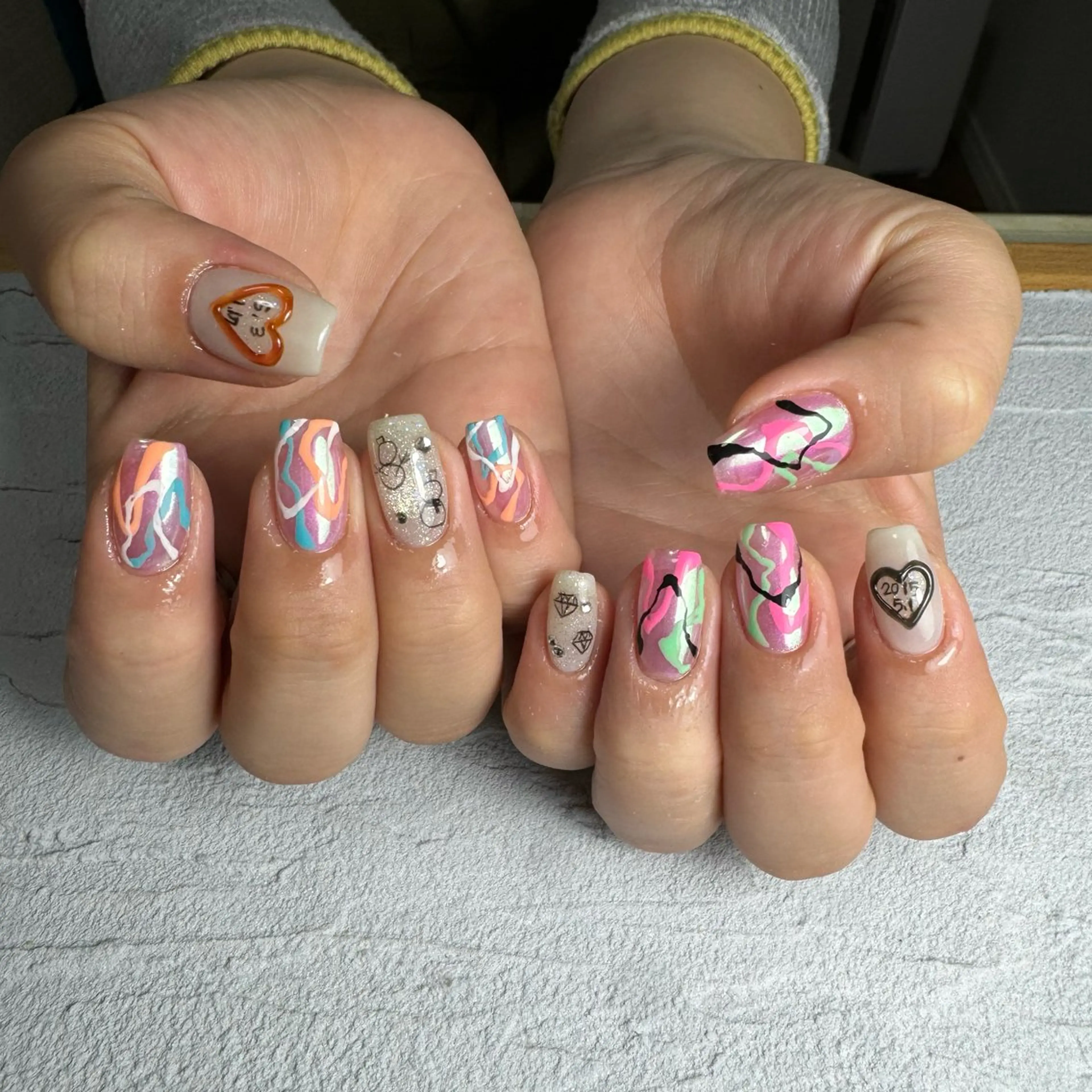 ネイル ハンドネイル ☺︎ NOZOMI☺︎のネイルデザイン