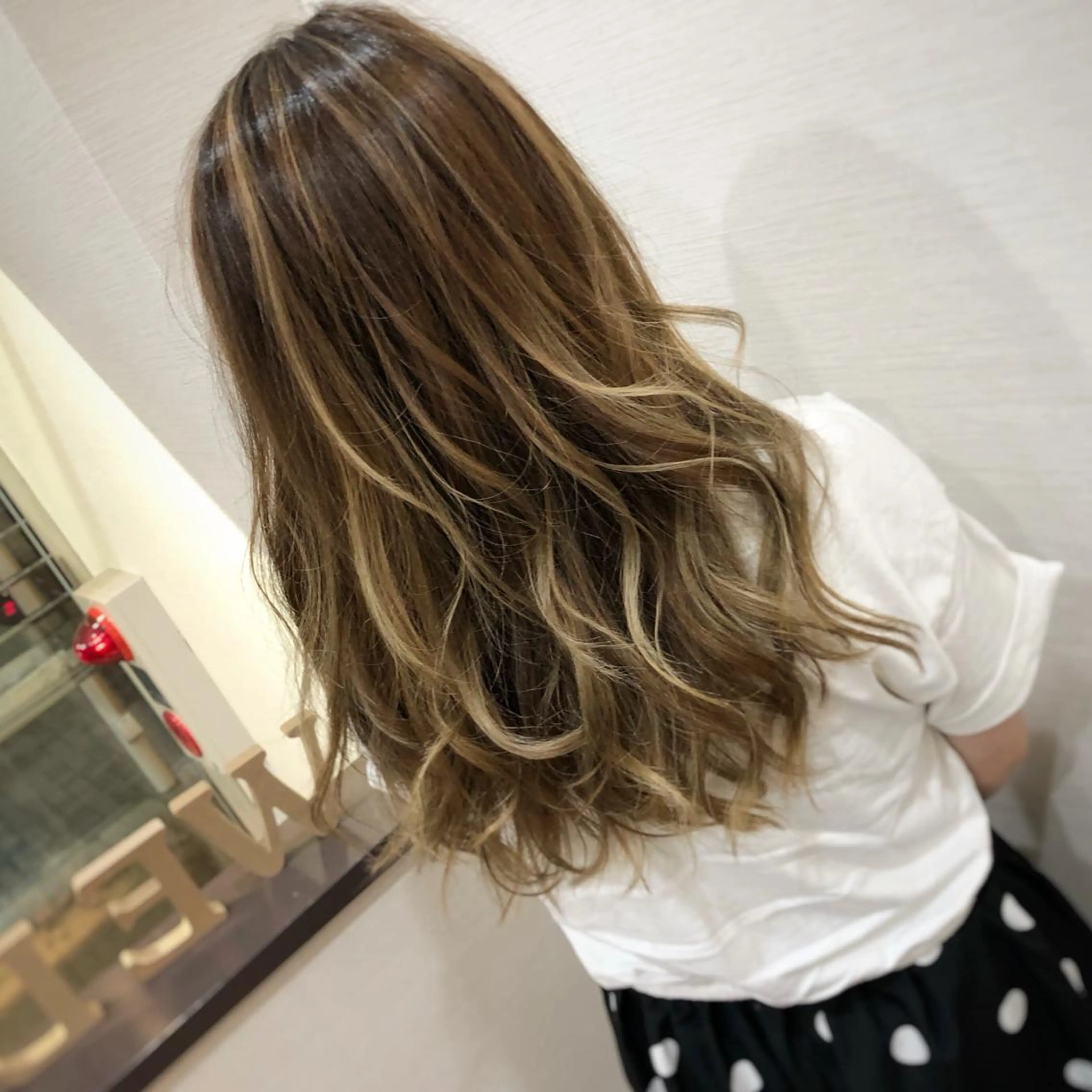 セミロング ハイライト 似合わせボブ特化 mayaのヘアスタイル