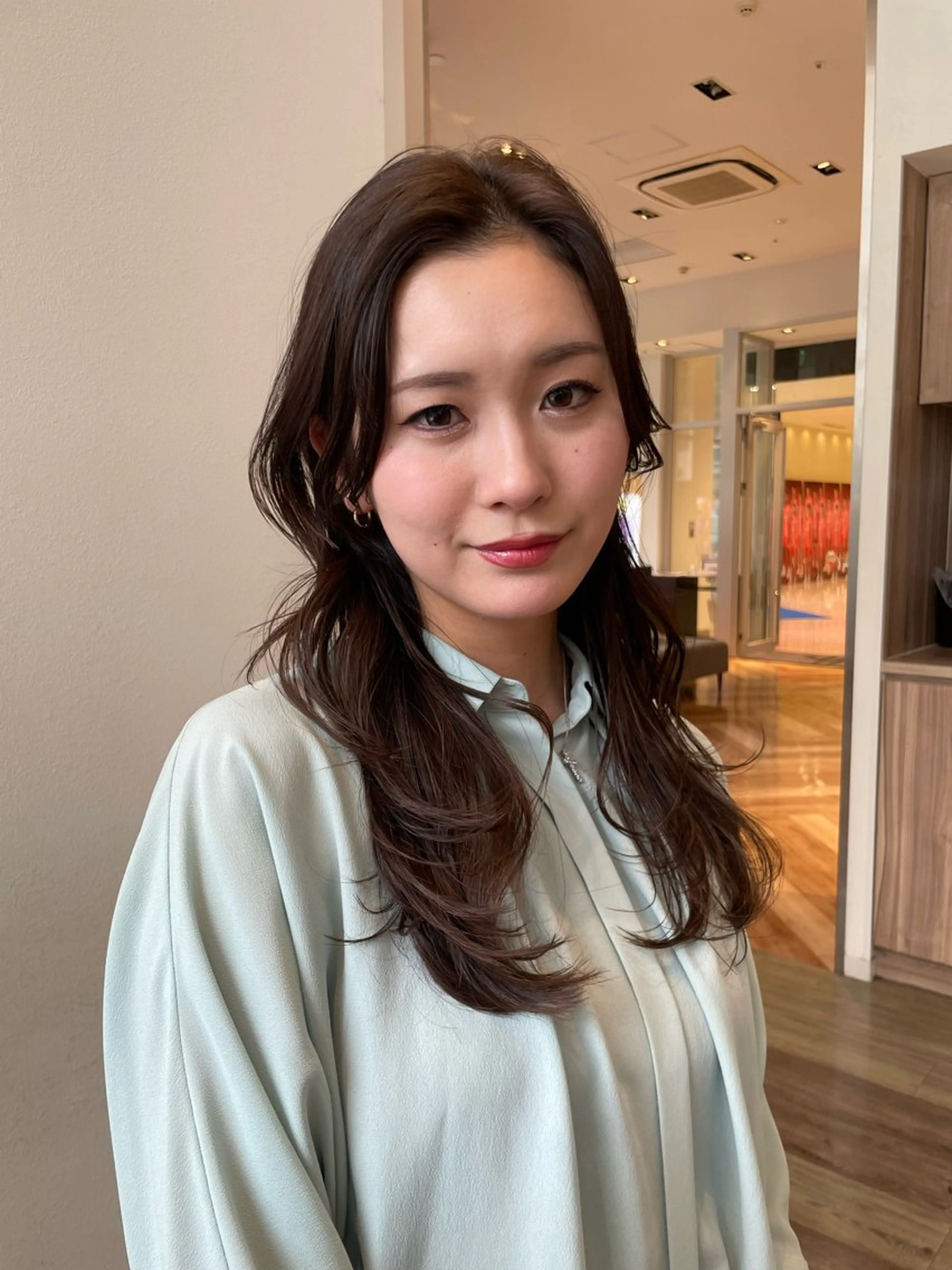 ロング カラー レイヤーカット k-twoたき✨艶感 カラー／美髪矯正のヘアスタイル