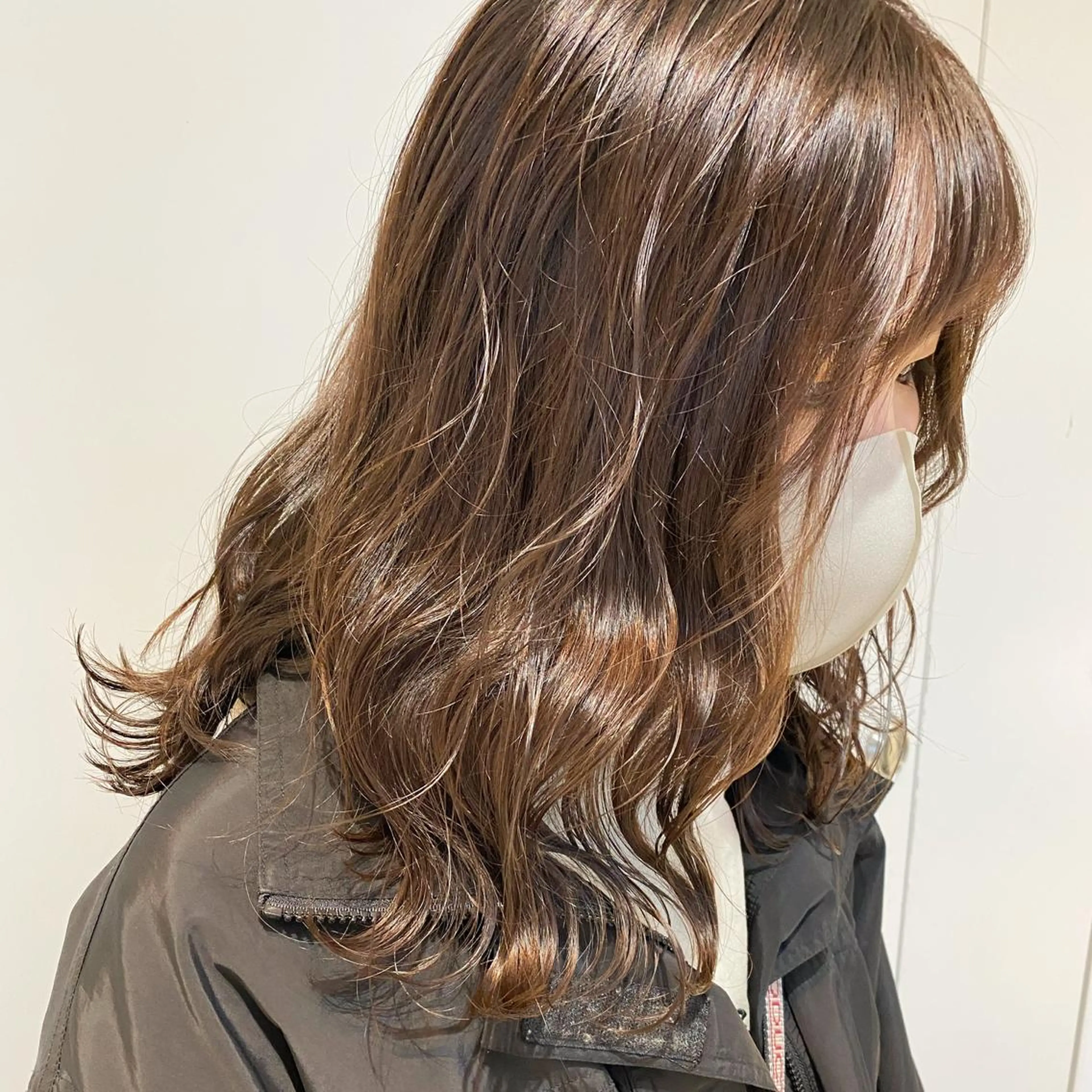 ミディアム カラー ベージュカラー ブラウンカラー ブラウンベージュ ボブ/salut町田 🧡kanaのヘアスタイル