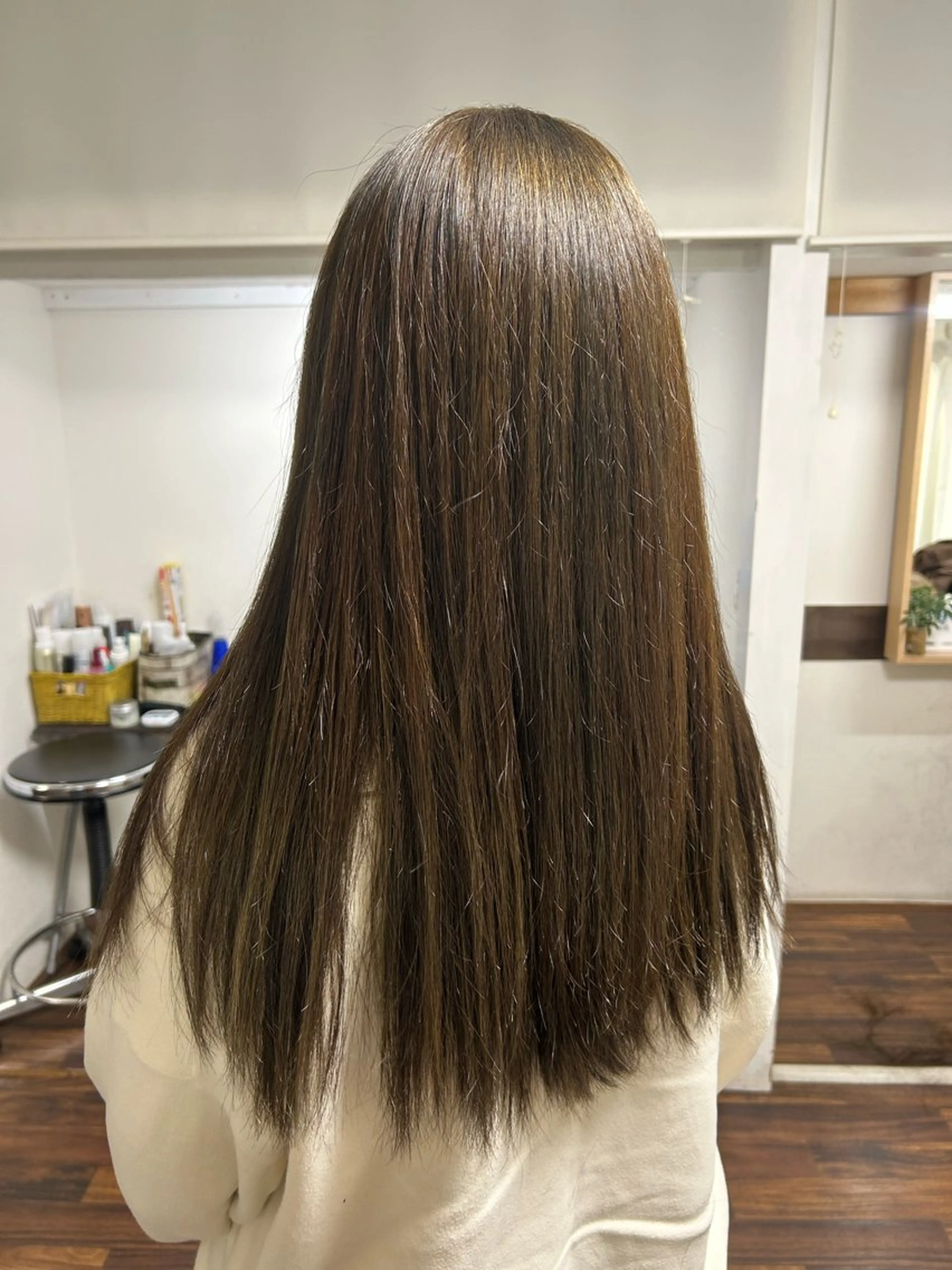 ロング ヘアカラー トリートメント 🌈アイスアウト🌈 Mahoのヘアスタイル