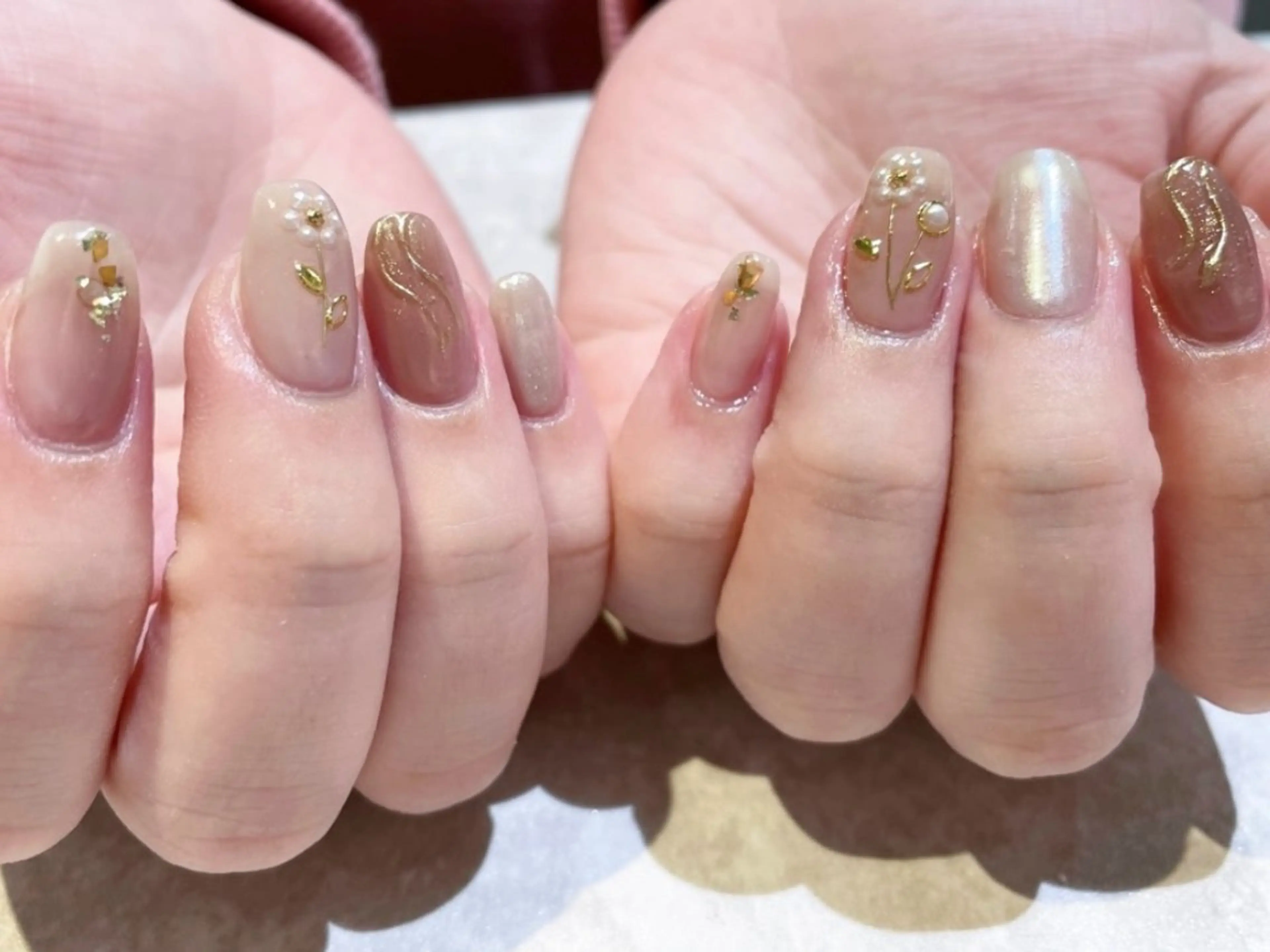 ネイル 舞田 苑香のネイルデザイン