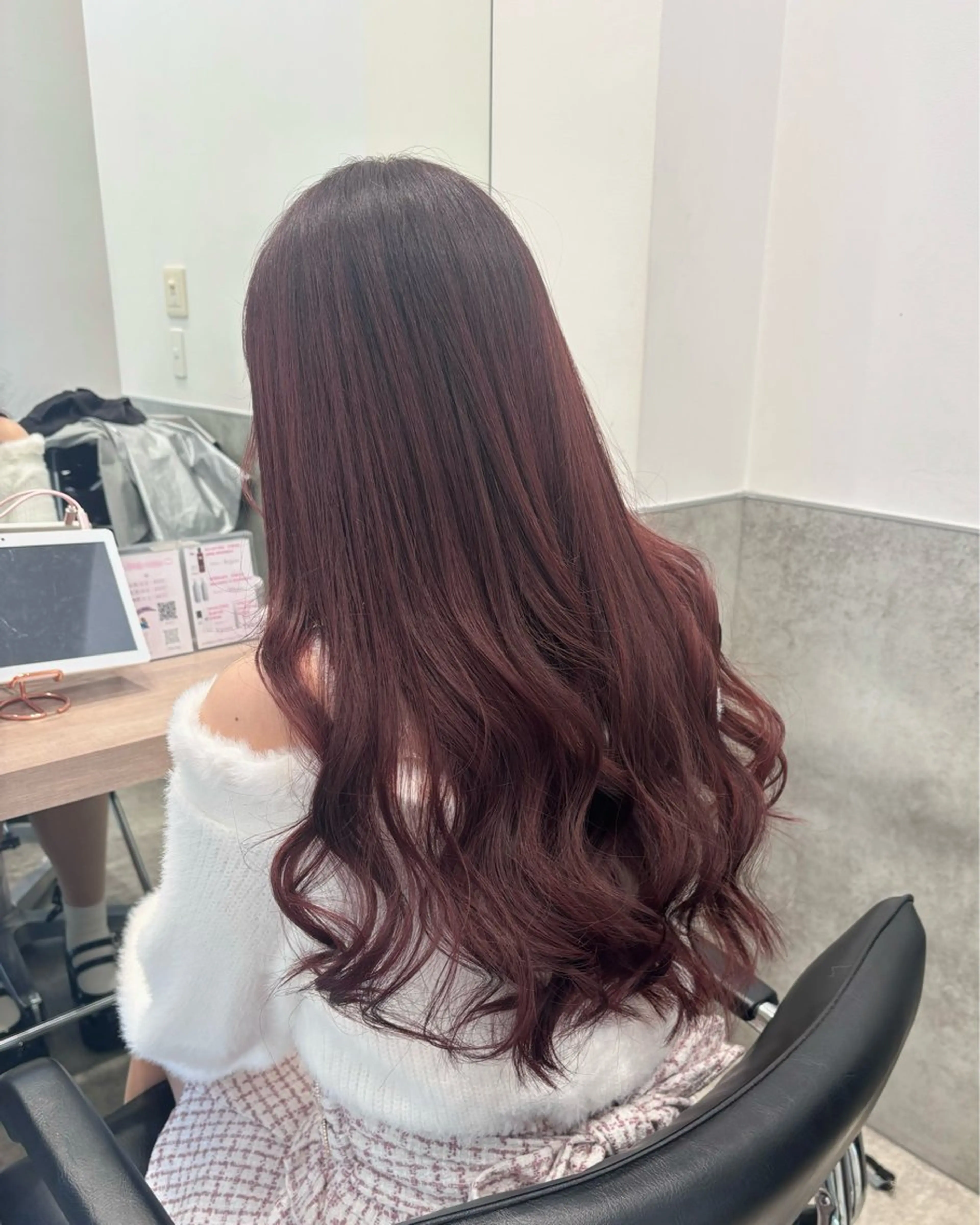 ロング カラー カット ヘアカラー トリートメント 💗ガーリーヘア🎀 saki💗のヘアスタイル