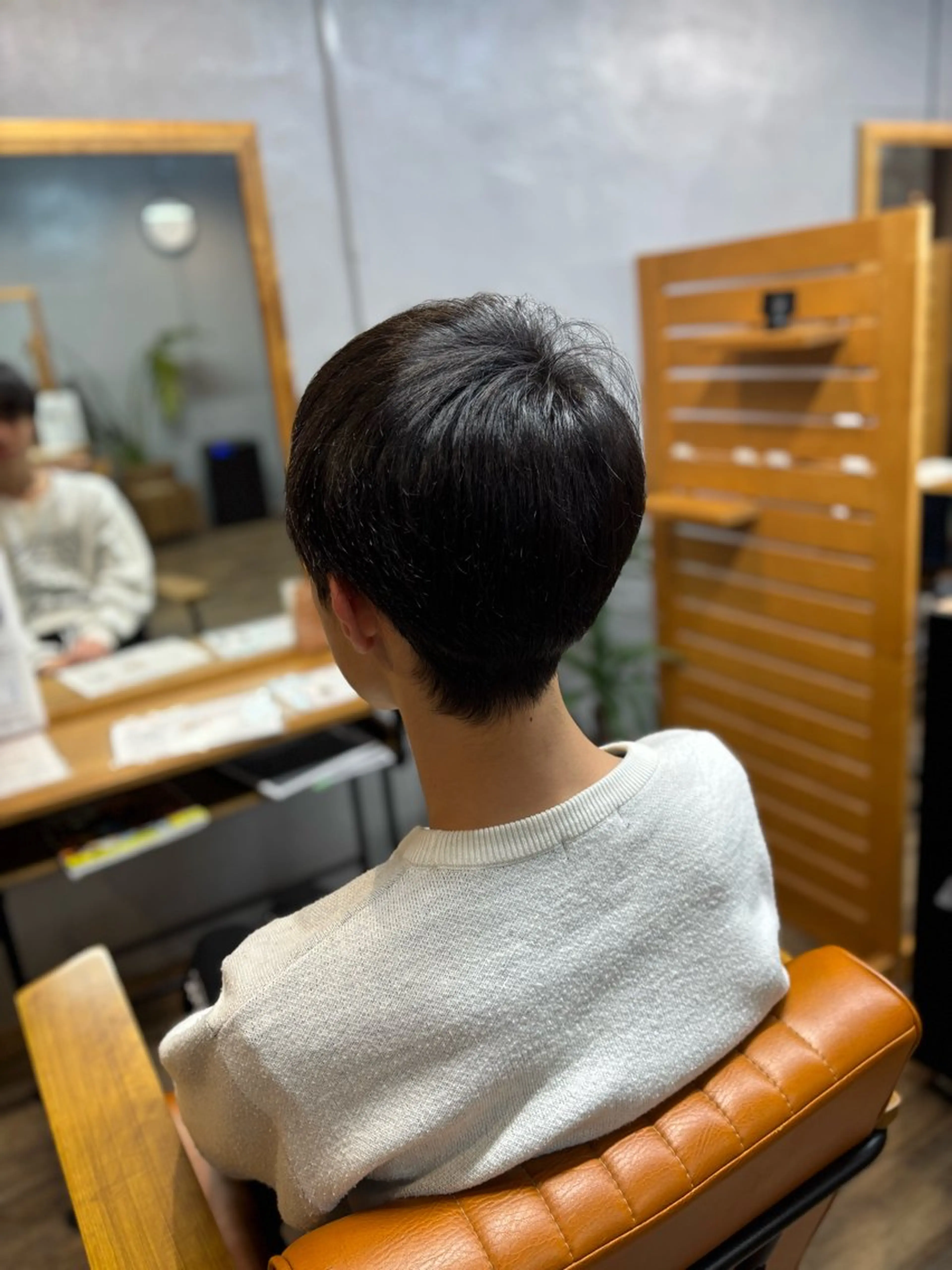 メンズ カット 縮毛矯正 後藤 慶斗のヘアスタイル