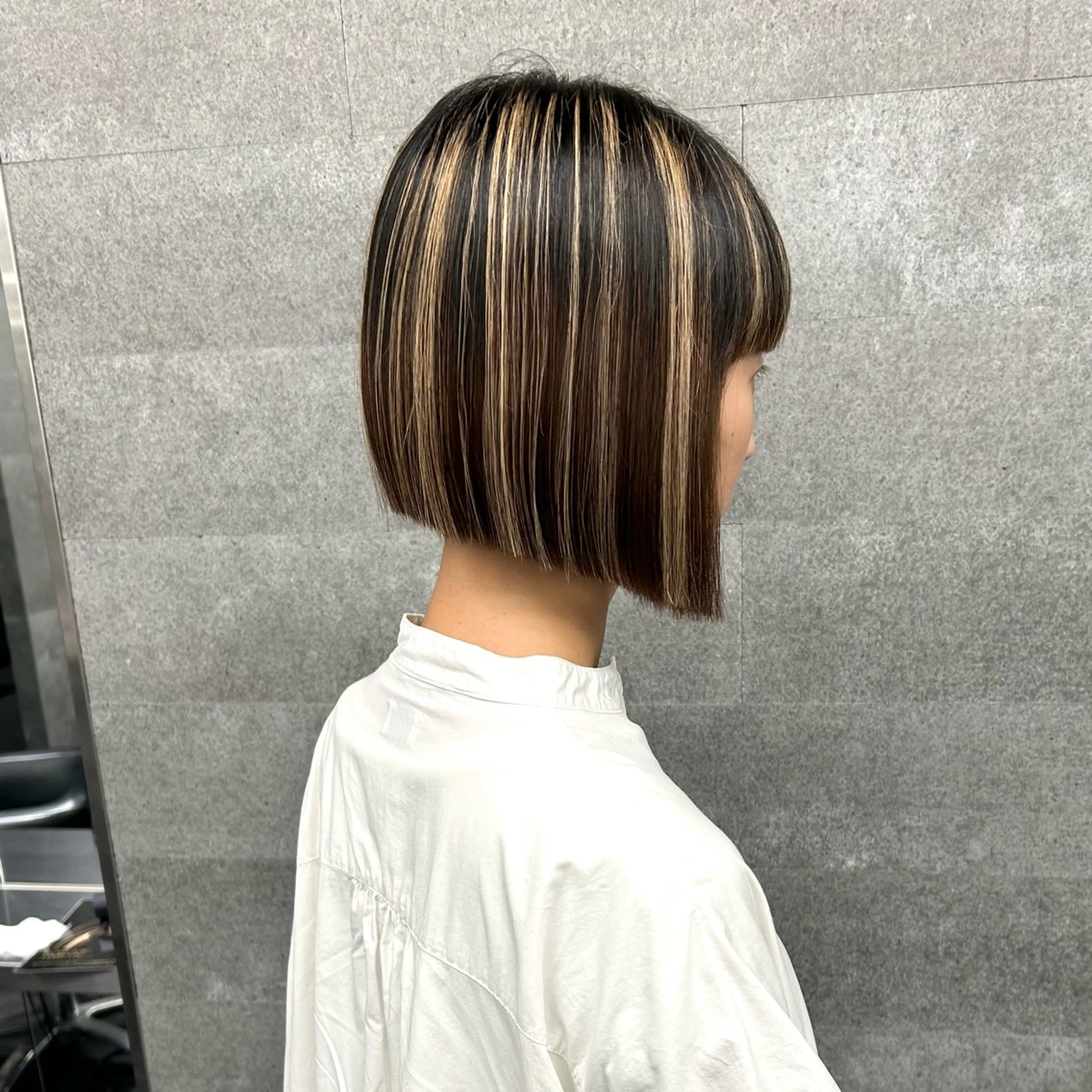 ショート 前下がりボブ ボブ かえで🫧 カットモデル募集中のヘアスタイル