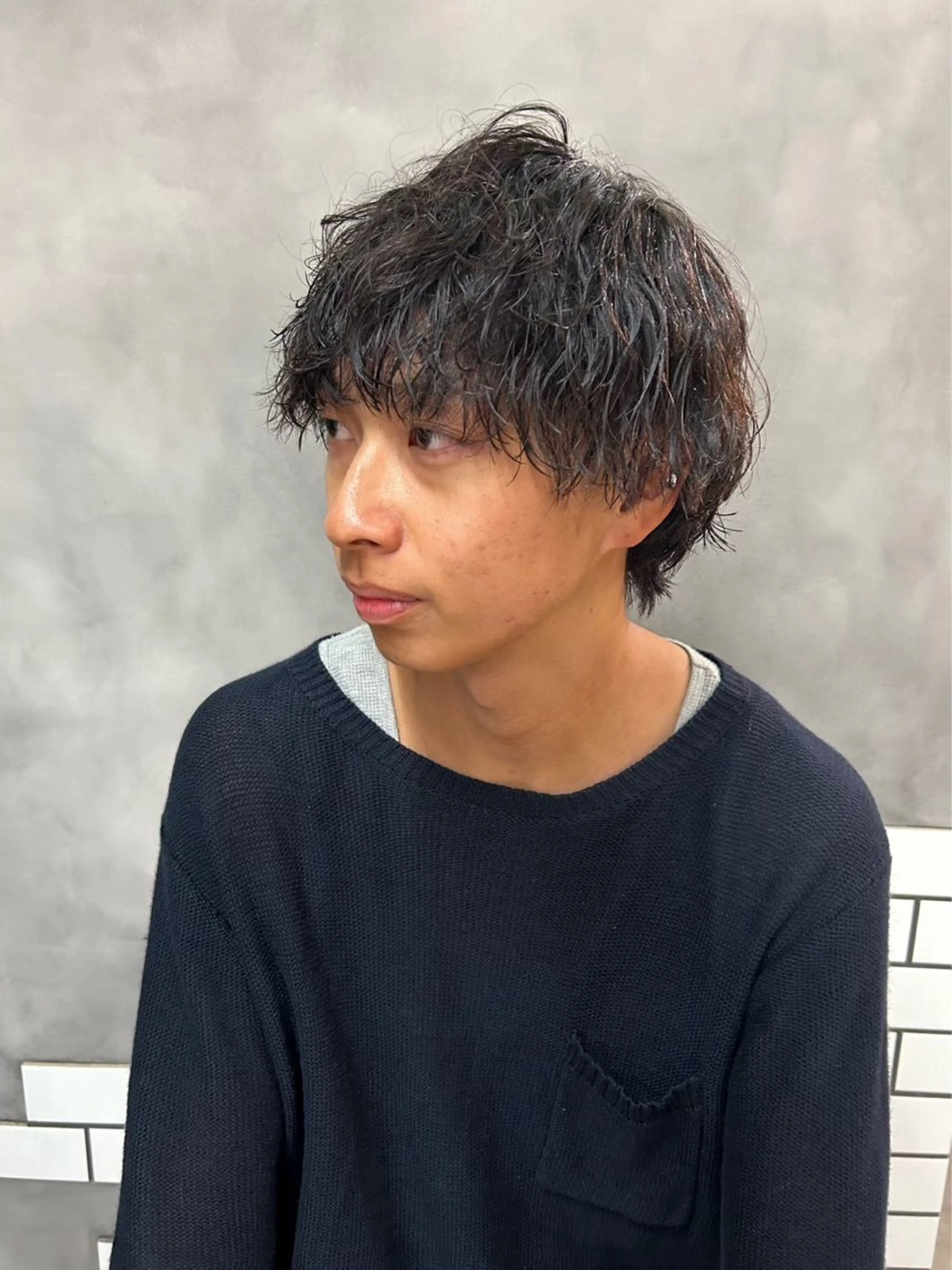 パーマ メンズ スタイリスト/ 舩戸夏稀のヘアスタイル