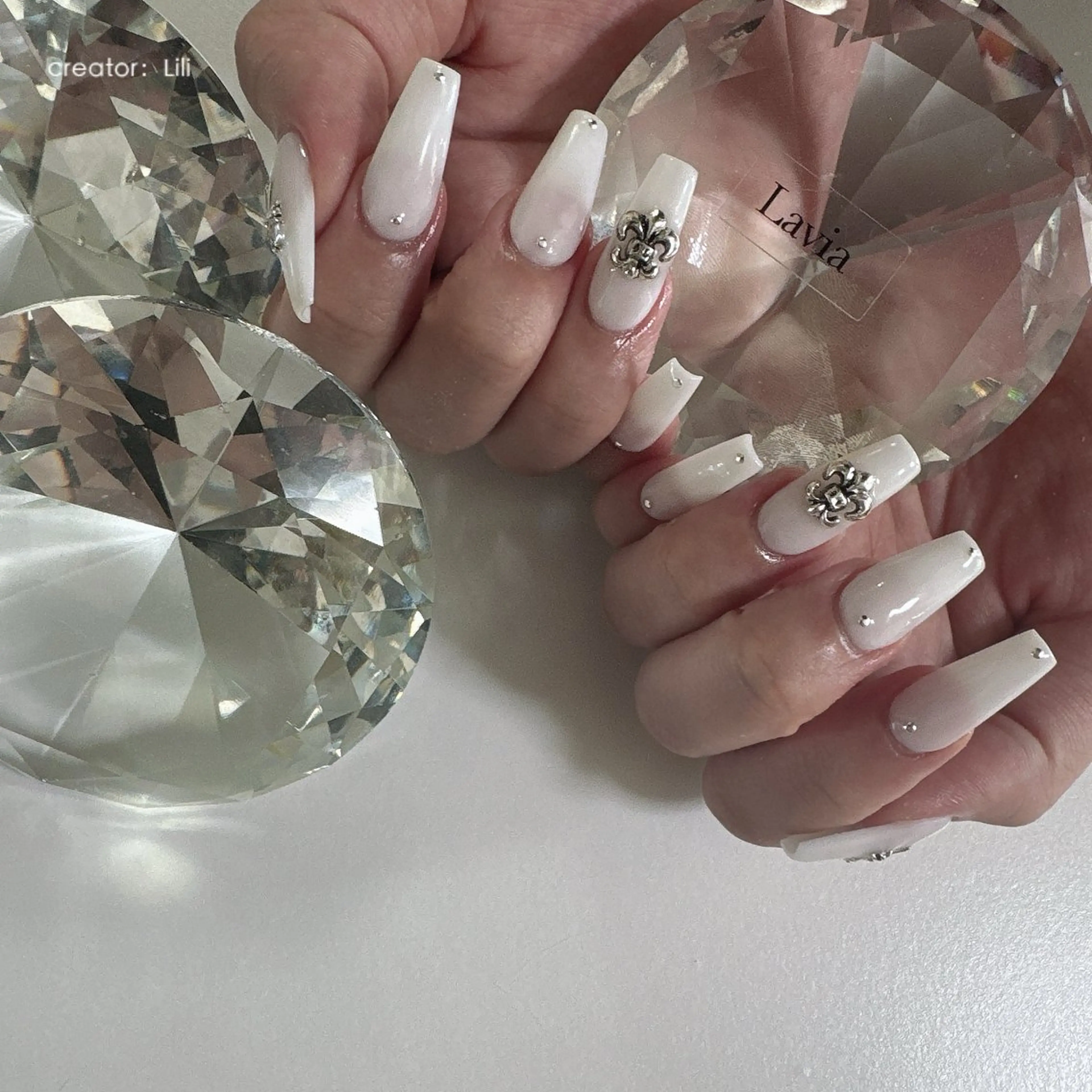 ネイル ハンドネイル Lavia nail＆eyelash所属・lavia🖤 ayumiのネイルデザイン