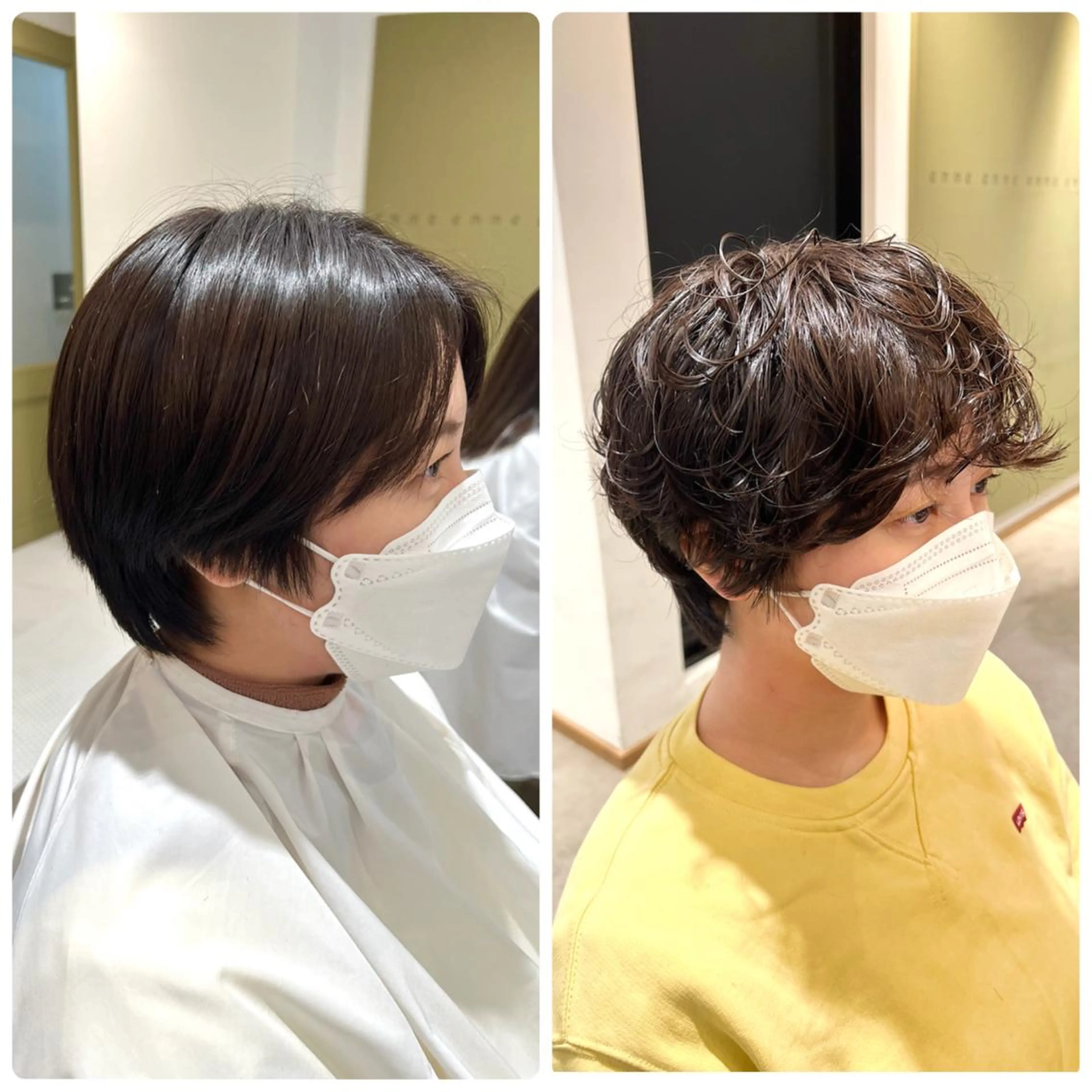 ショート パーマ パーマ メンズカット /パーマ🍀田畑玖音のヘアスタイル