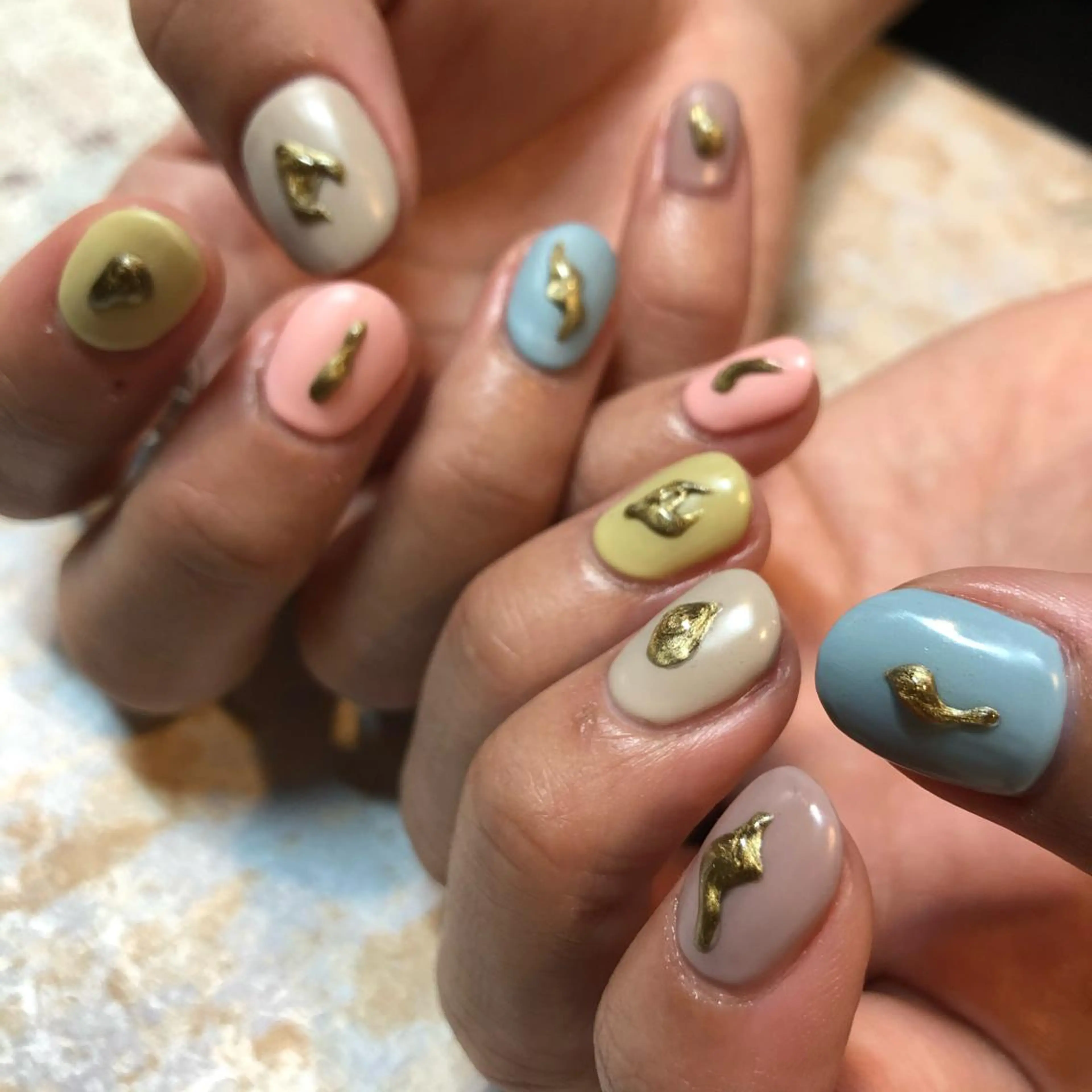 ネイル ハンドネイル umber 三茶1分のネイルデザイン