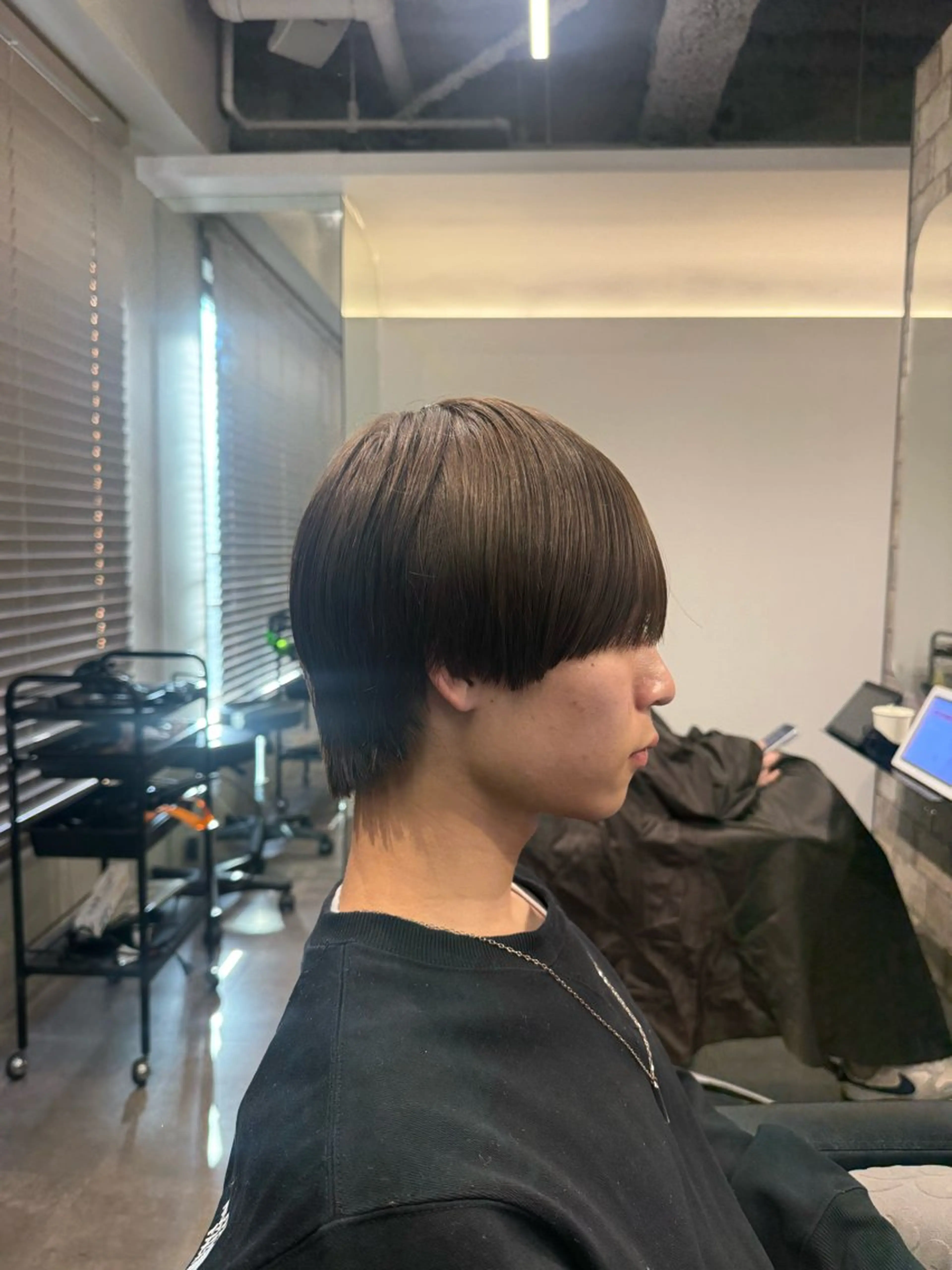 ショート カラー メンズ カット ヘアカラー fan.ray⚽️ 髙橋翔一のヘアスタイル