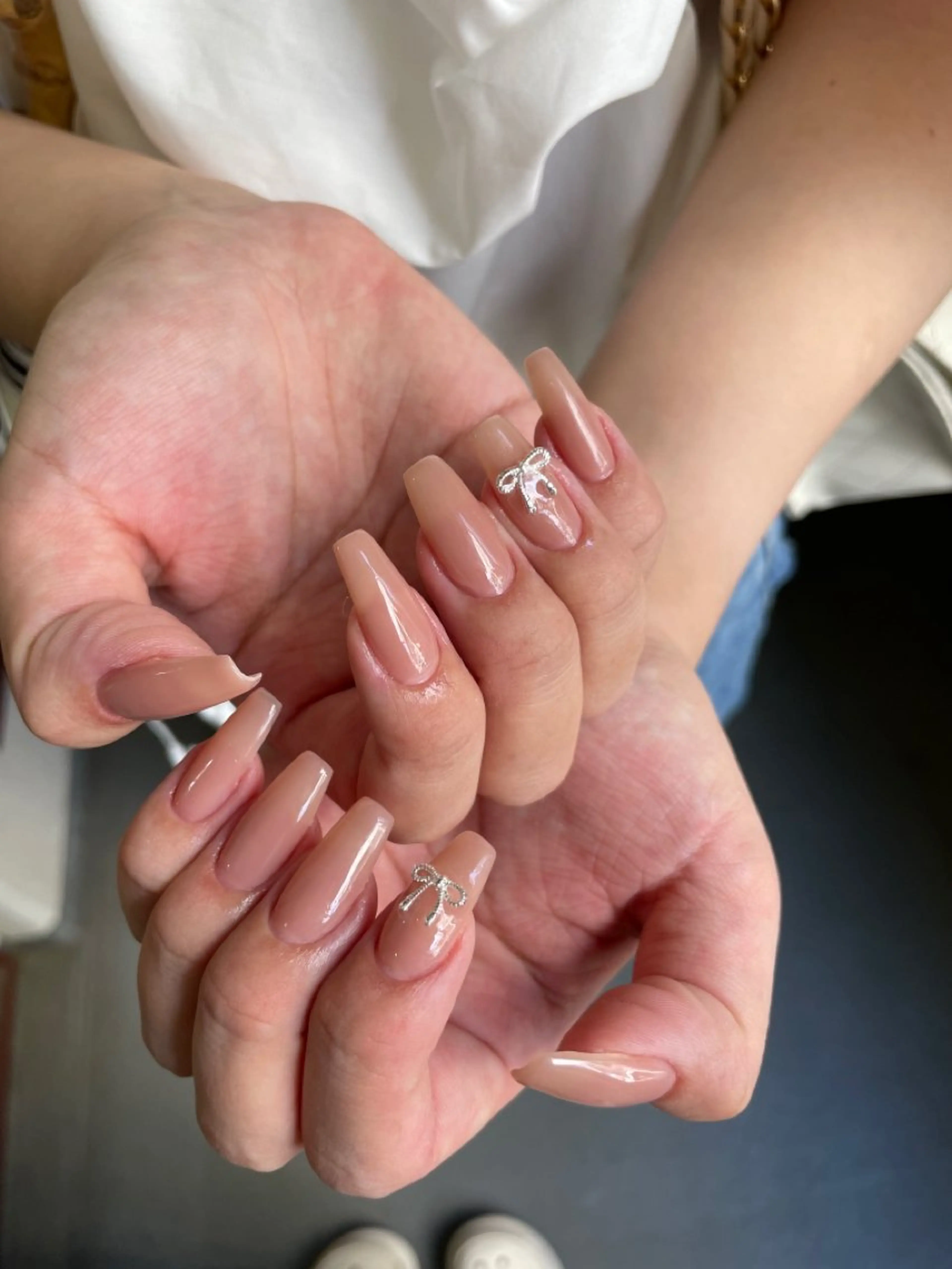 ネイル ハンドネイル ハンドケア 🍑 momo_nailのネイルデザイン