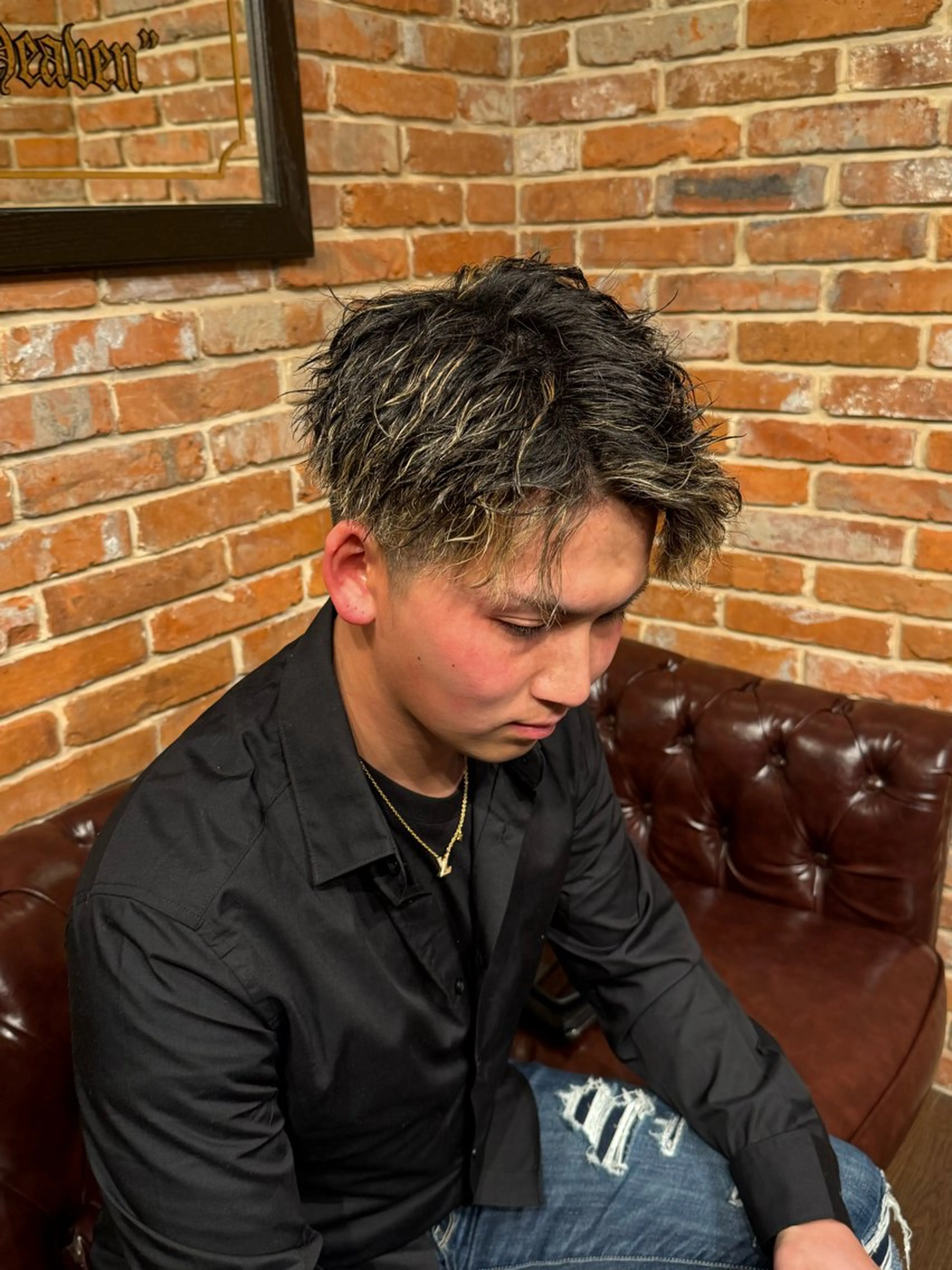 【シャンプートリートメントボトル付】cut+メッシュ(１回)の写真